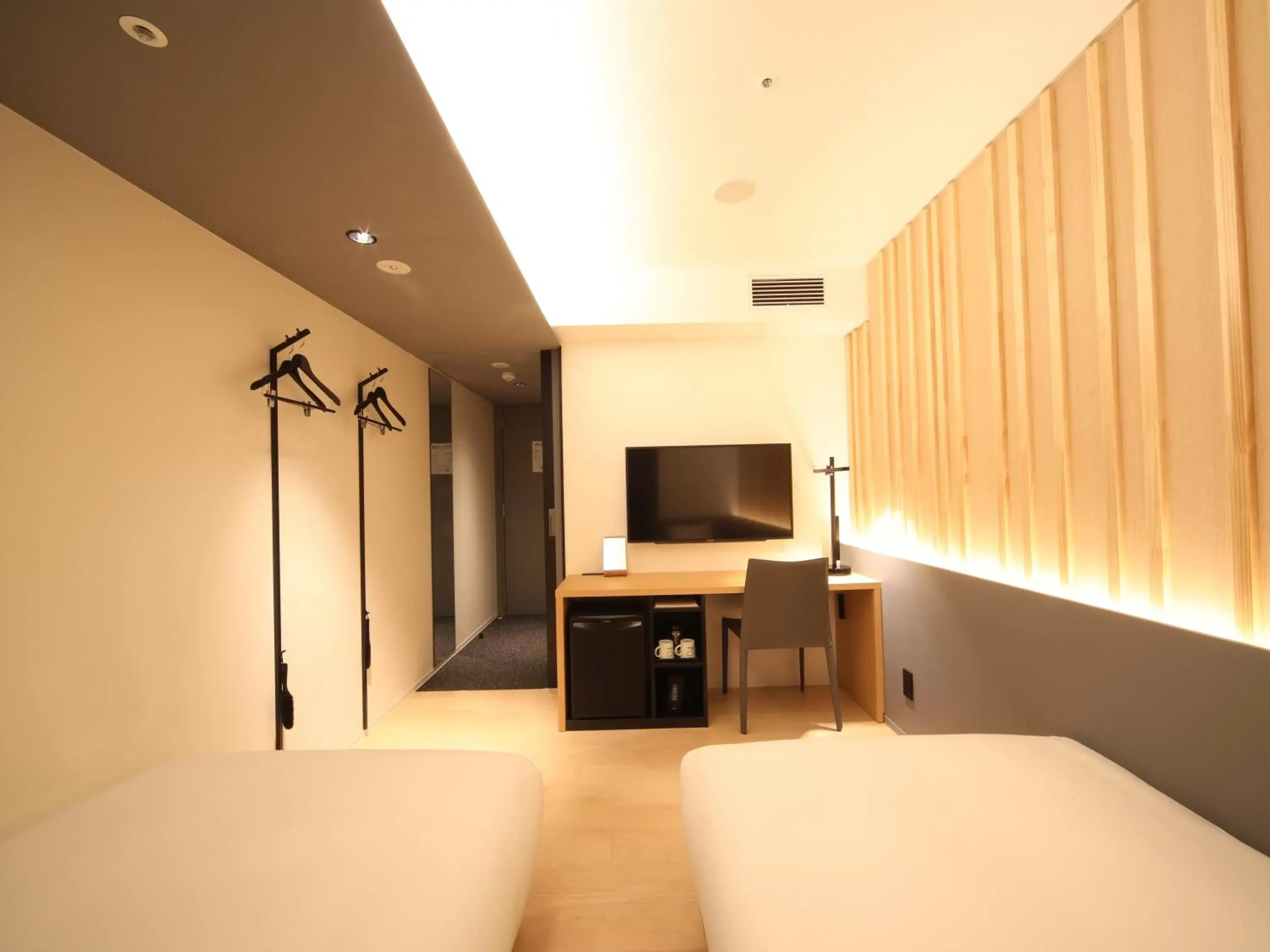 Photo of the whole room, TV/Entertainment Center in hotel androoms Nagoya Sakae