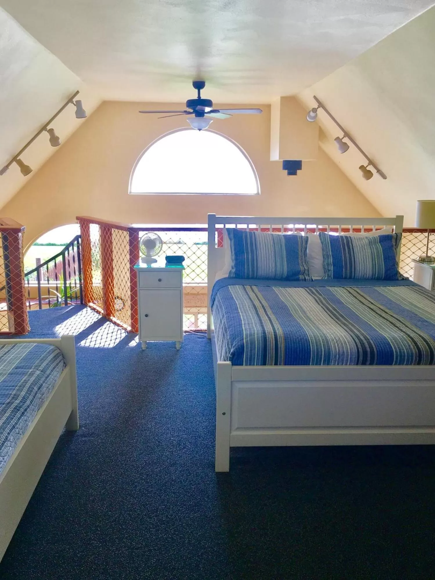 Bed in Driftwood Inn