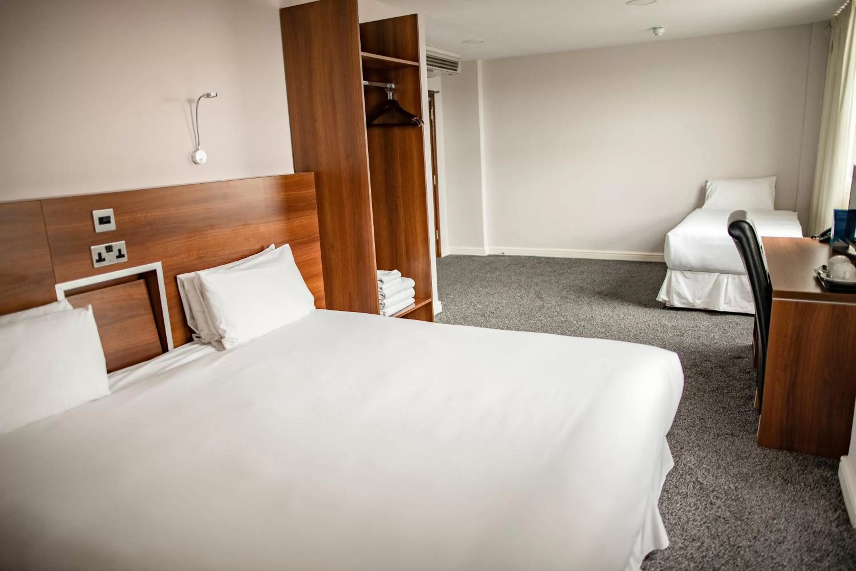 Bed in OX Hotel Manchester