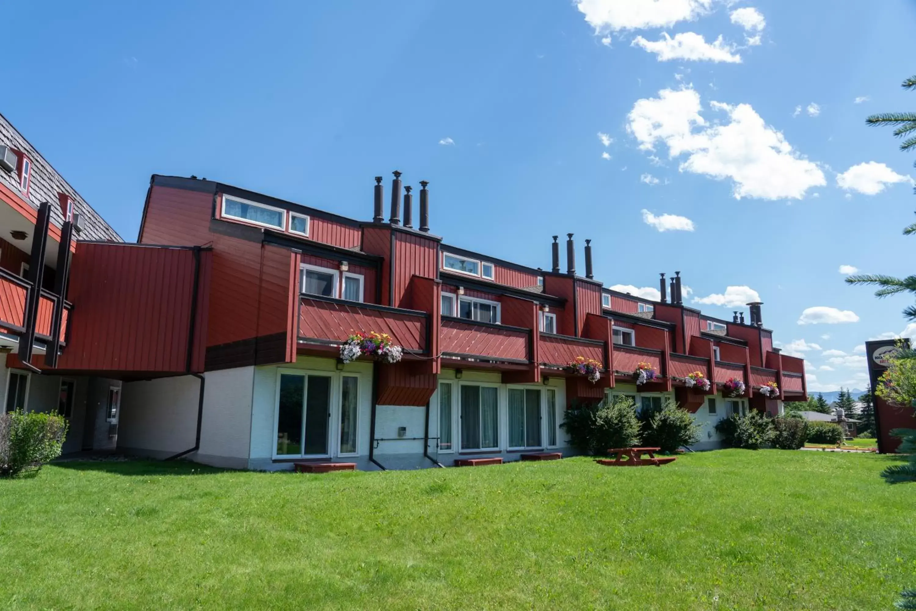 Property Building in Rocky Mountain Ski Lodge