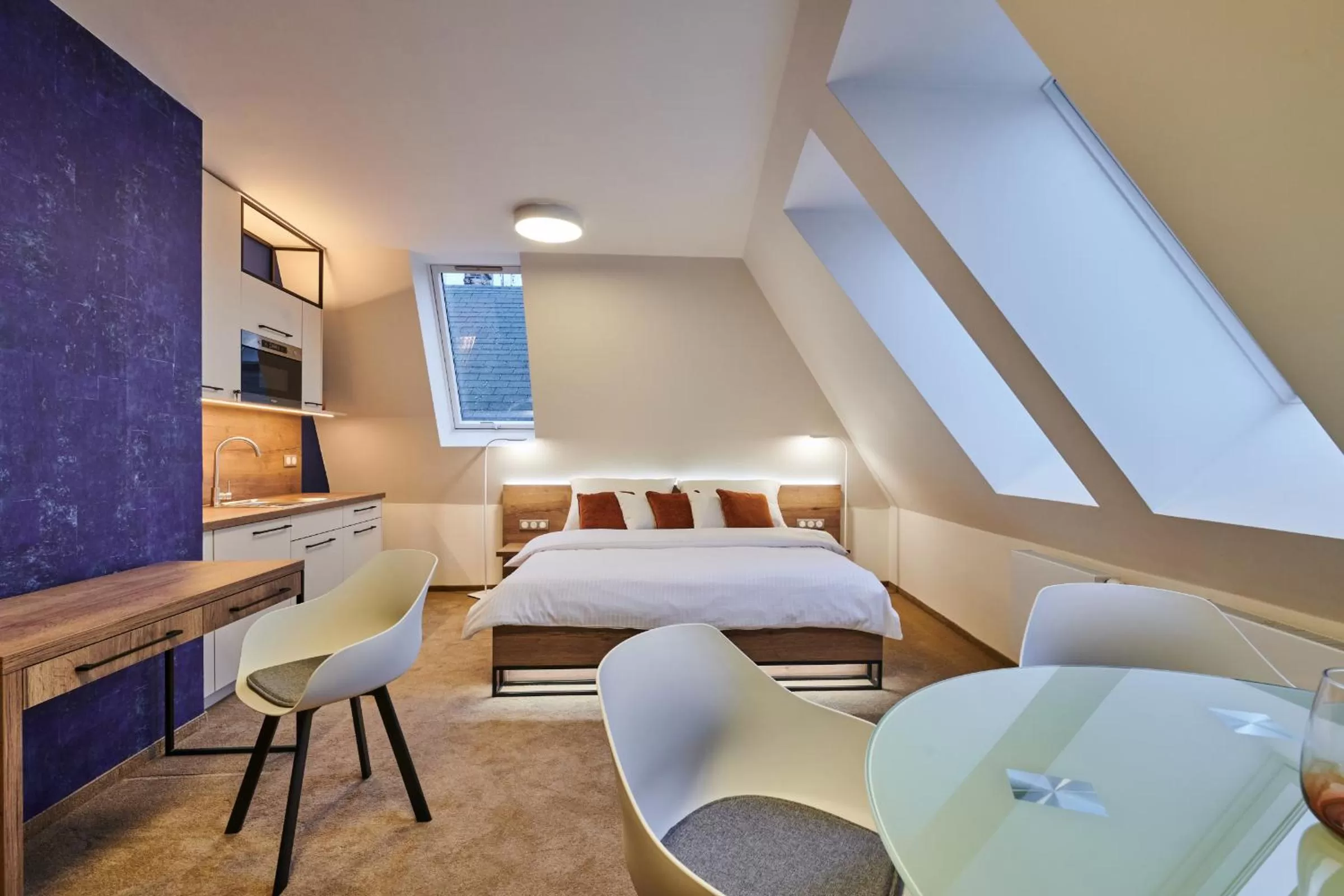 Bed in Hotel Alfréd a Hermína