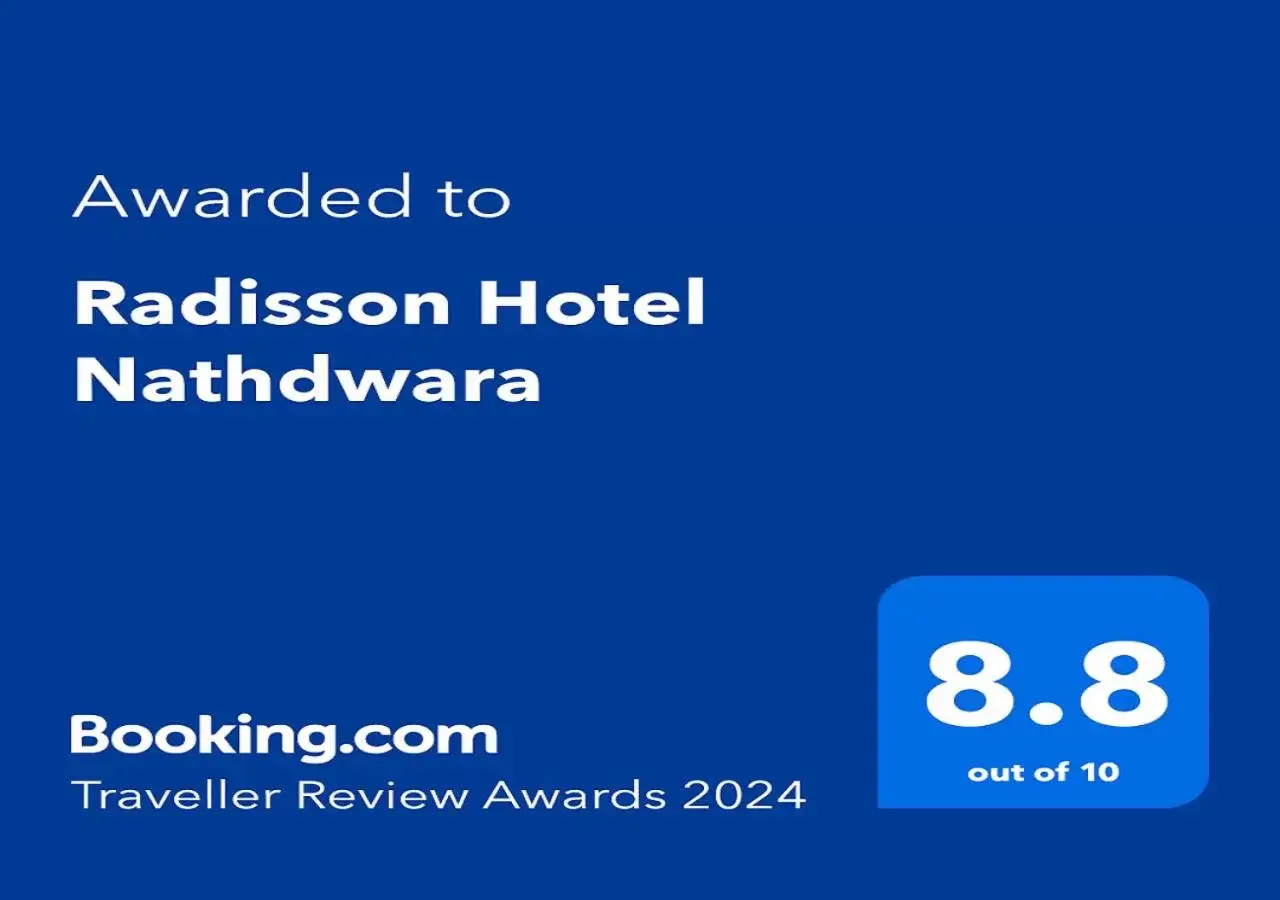 Certificate/Award, Logo/Certificate/Sign/Award in Radisson Hotel Nathdwara