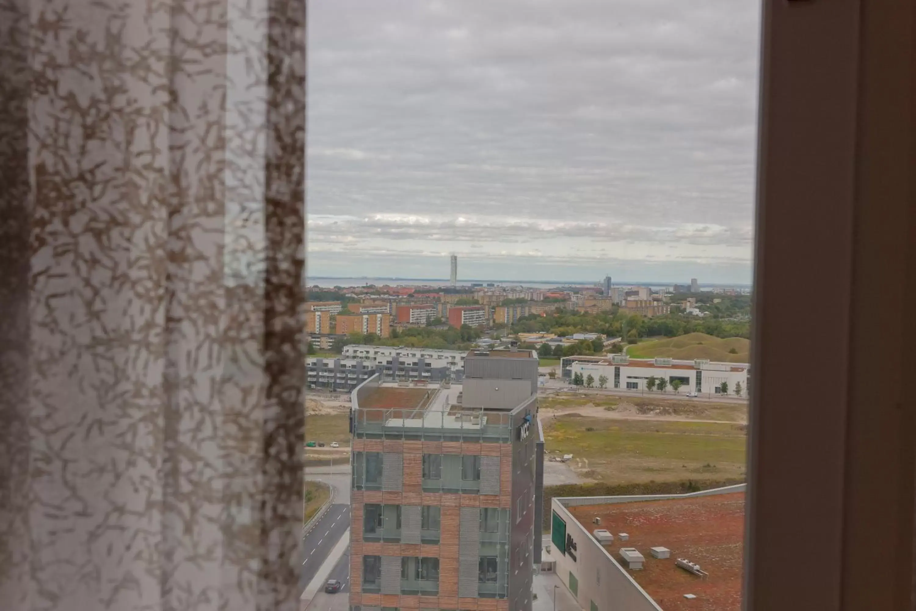 City view in Best Western Malmo Arena Hotel