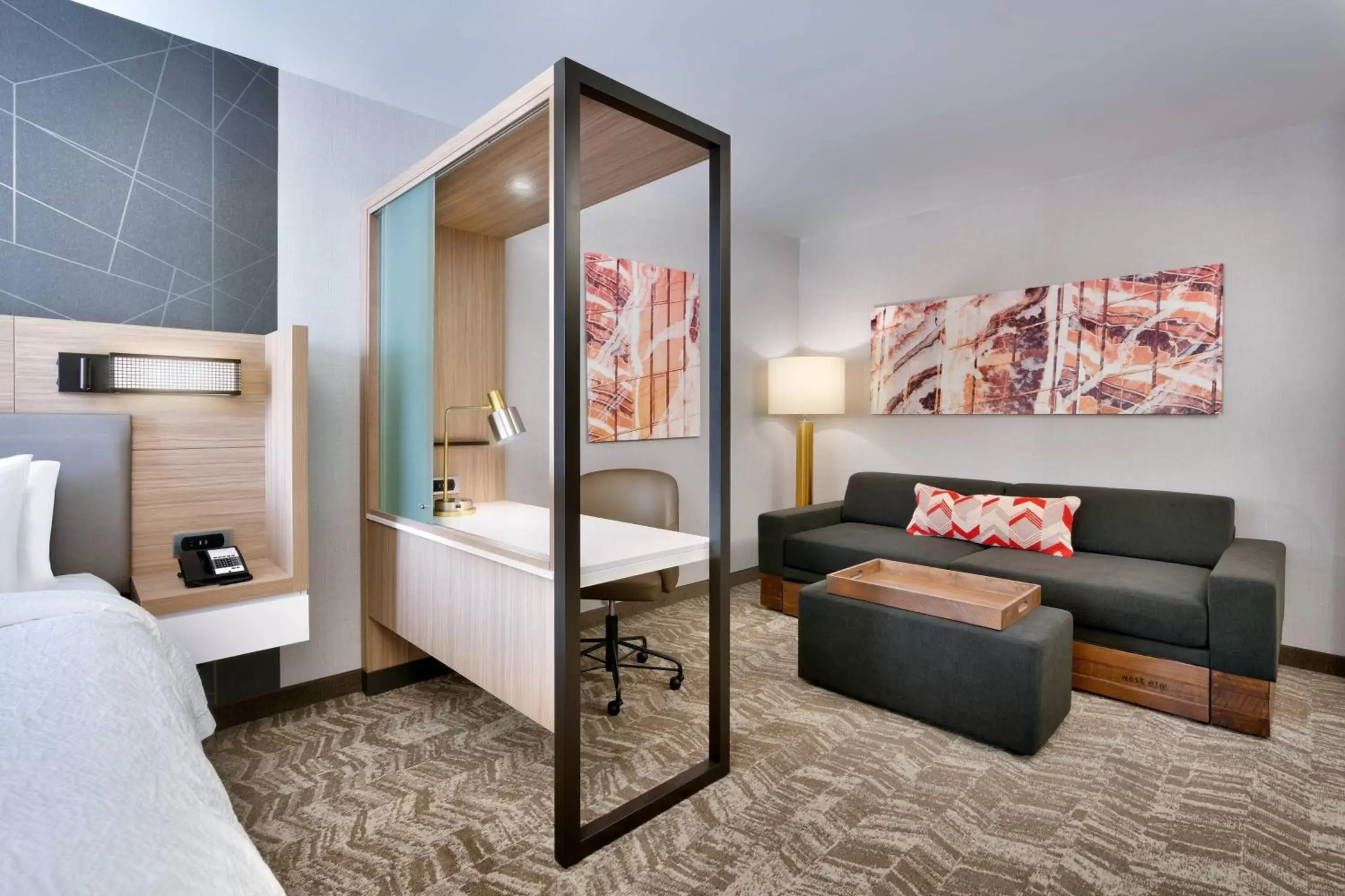 Bedroom in SpringHill Suites by Marriott Salt Lake City Sugar House