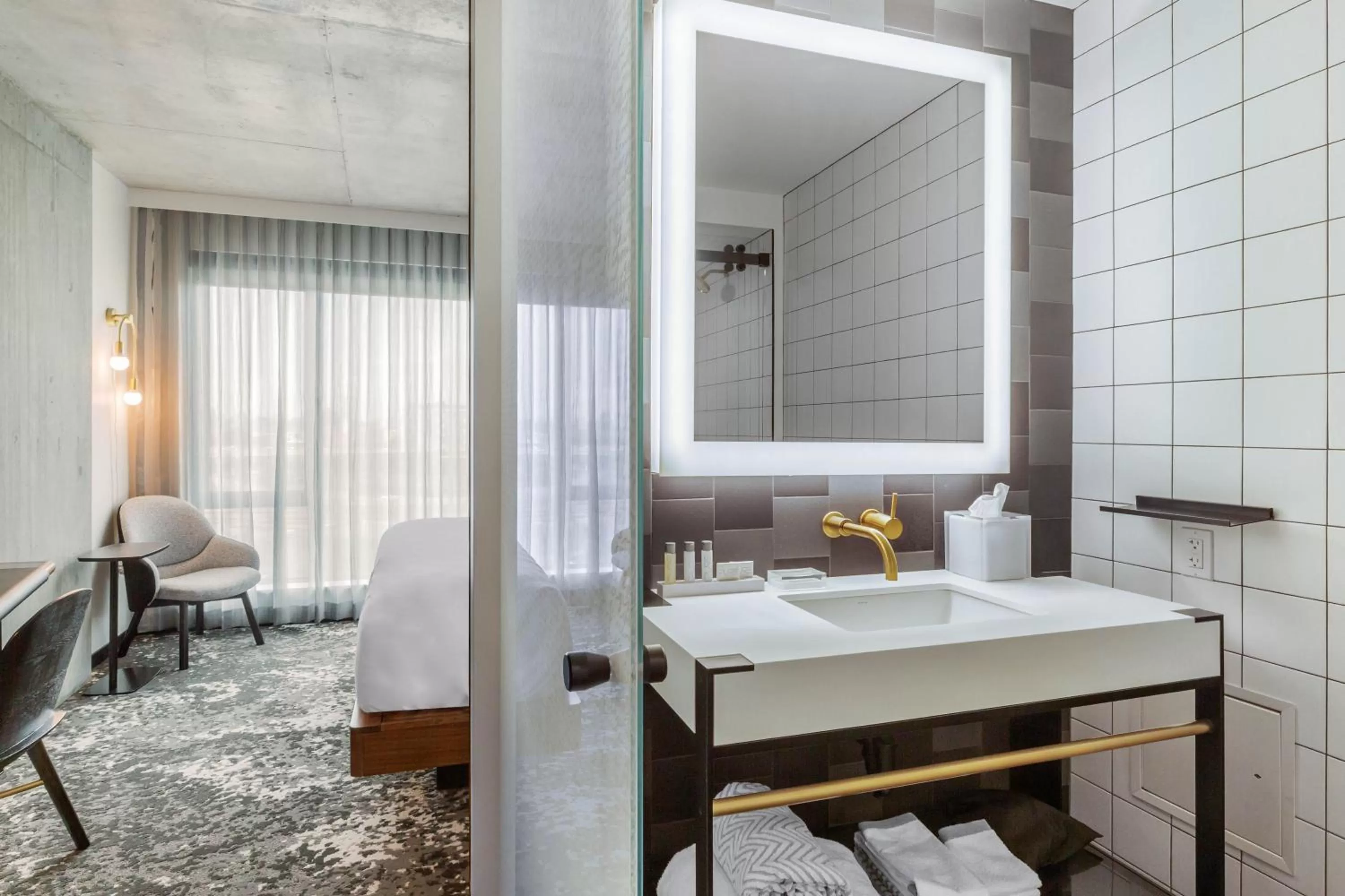 Bathroom in Cambria Hotel Boston Downtown - Seaport