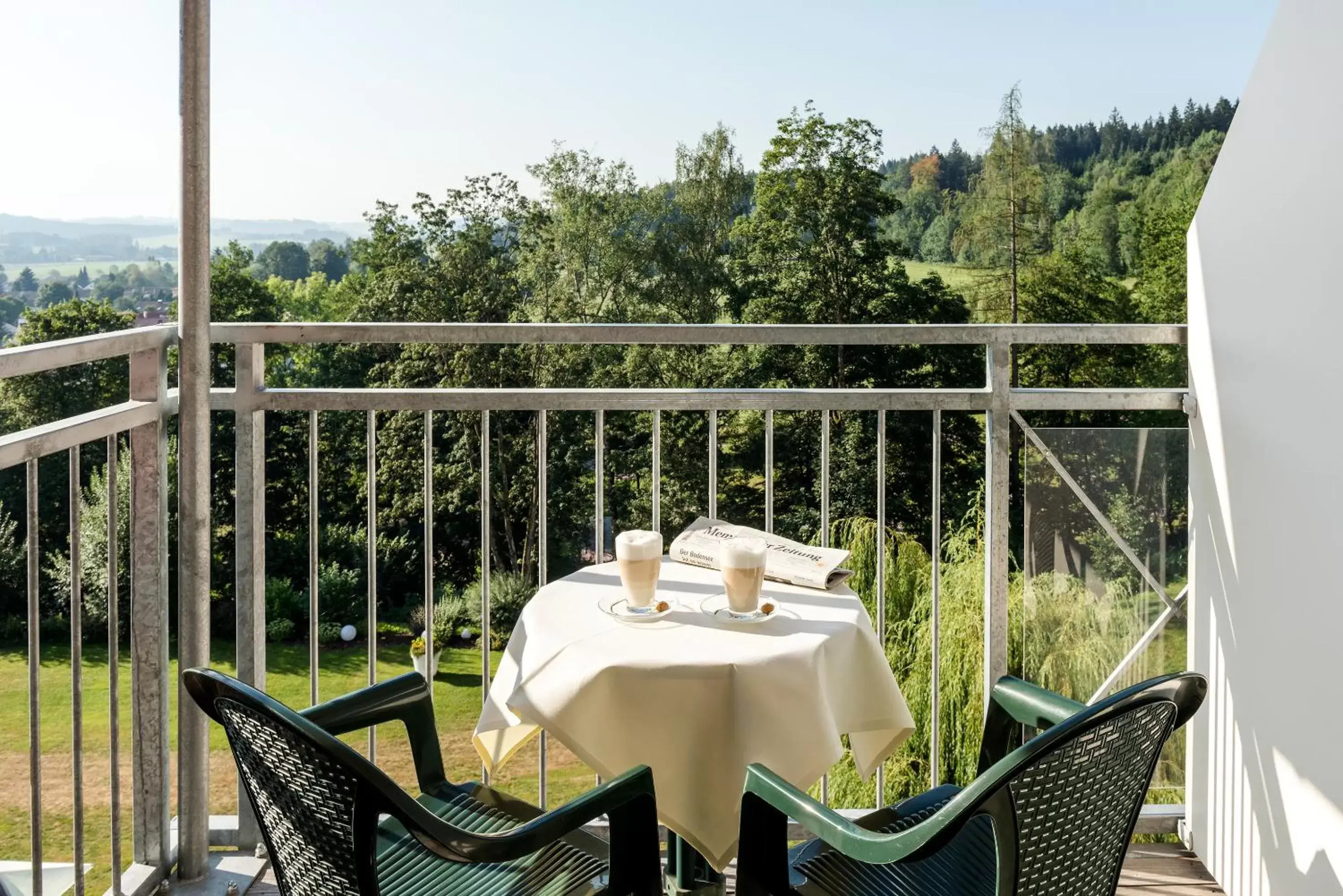 Balcony/Terrace in Best Western Plus Parkhotel Maximilian Ottobeuren