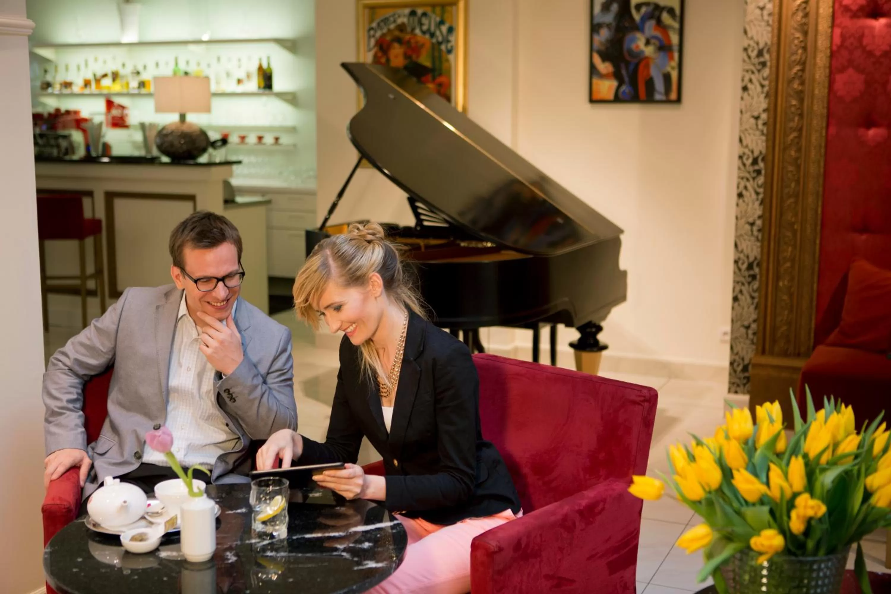 Lobby or reception in Hotel Kolonada