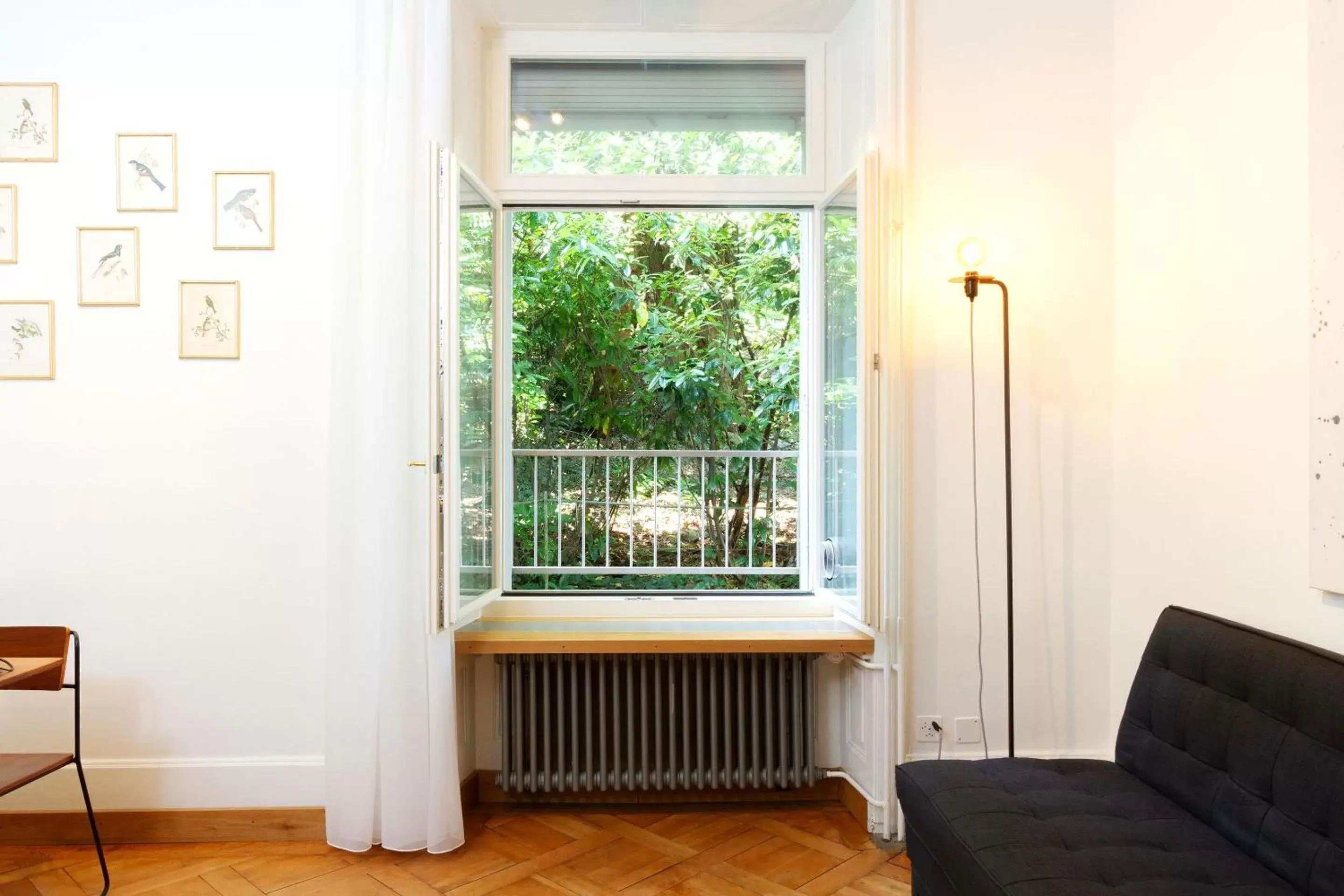 Living room, View in Hotel Beau Séjour Lucerne