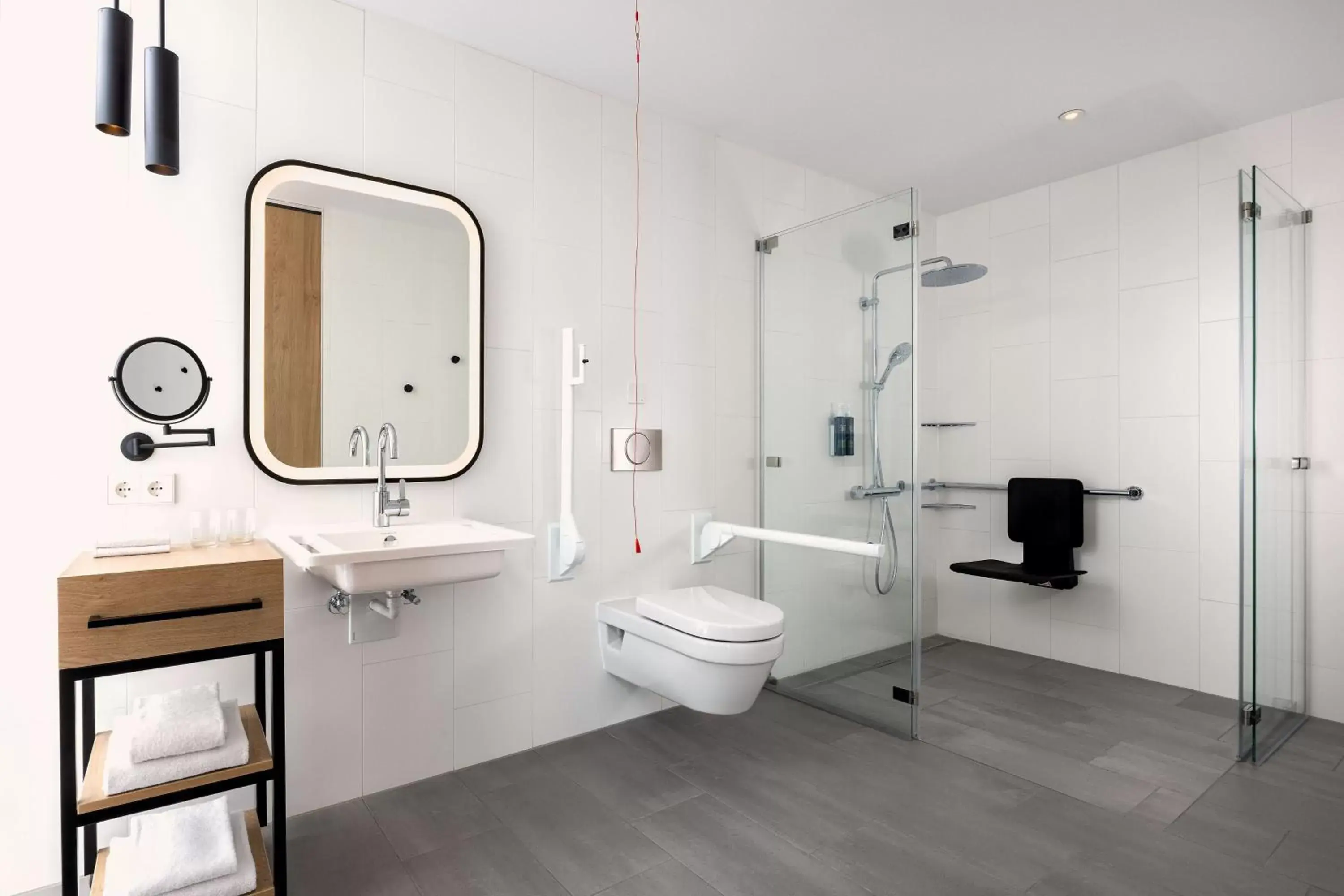 Bathroom in Four Points by Sheraton Panoramahaus Dornbirn