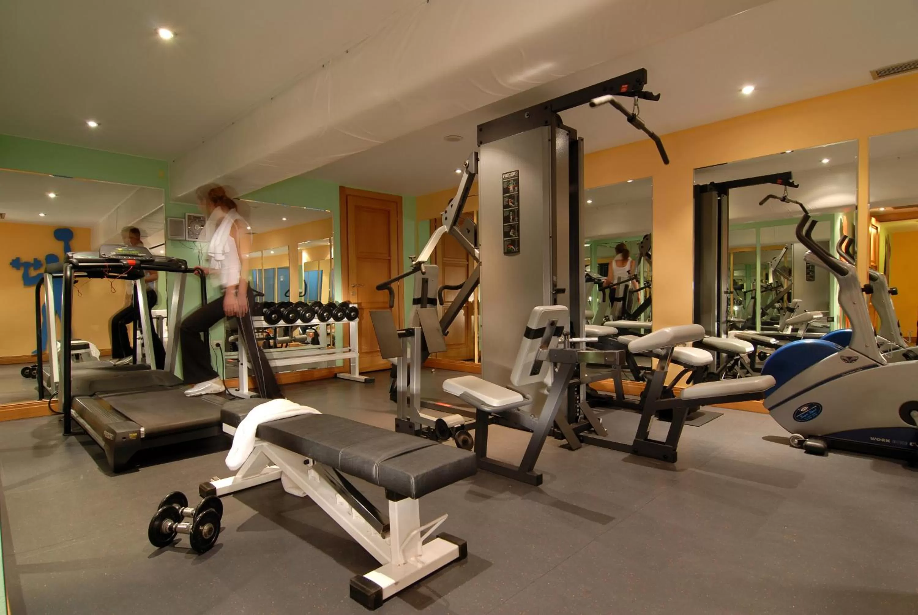 Fitness centre/facilities in The Athenian Callirhoe Exclusive Hotel