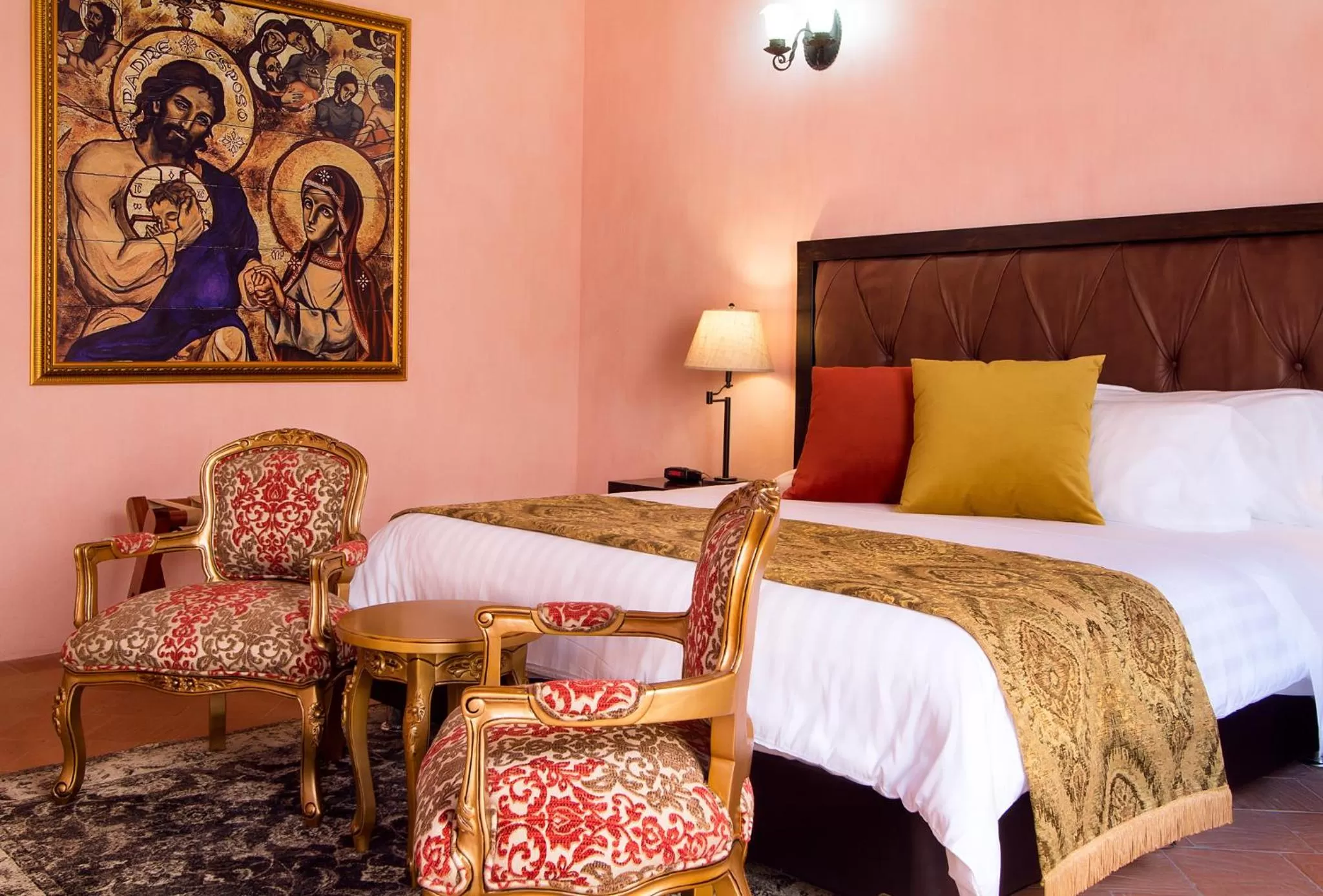 Bed in Hotel Doña Manuela