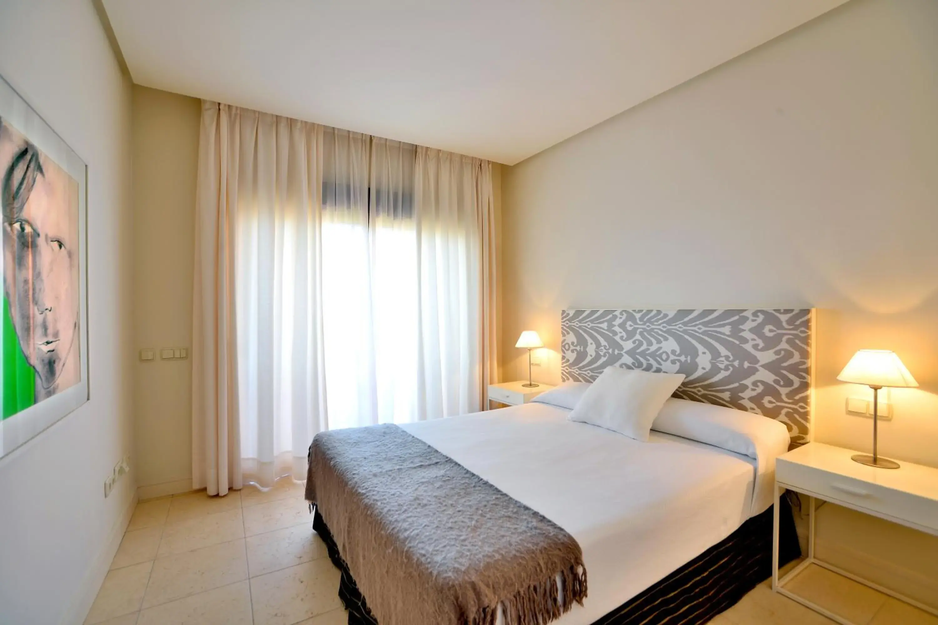 Bedroom, Bed in Aparthotel Novo Resort