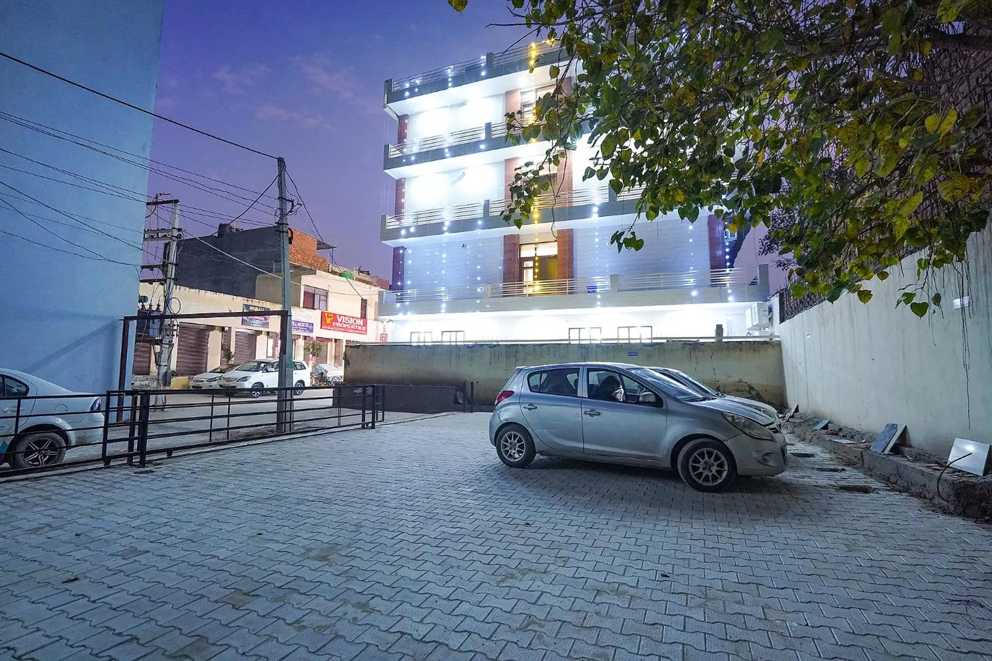 Parking in FabHotel HC Mohali Inn