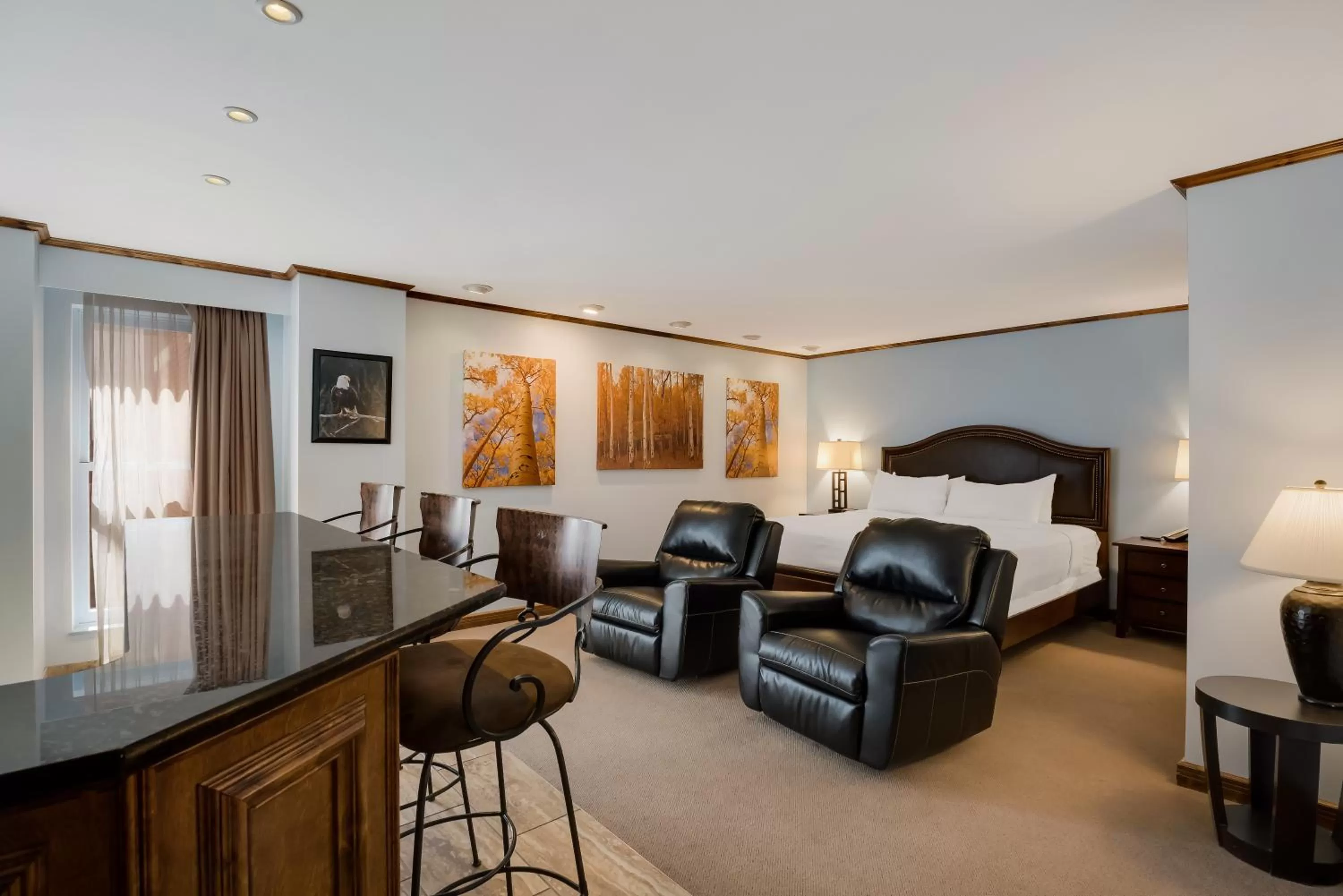 Bed in Grand Z Hotel Casino by Red Lion Hotels