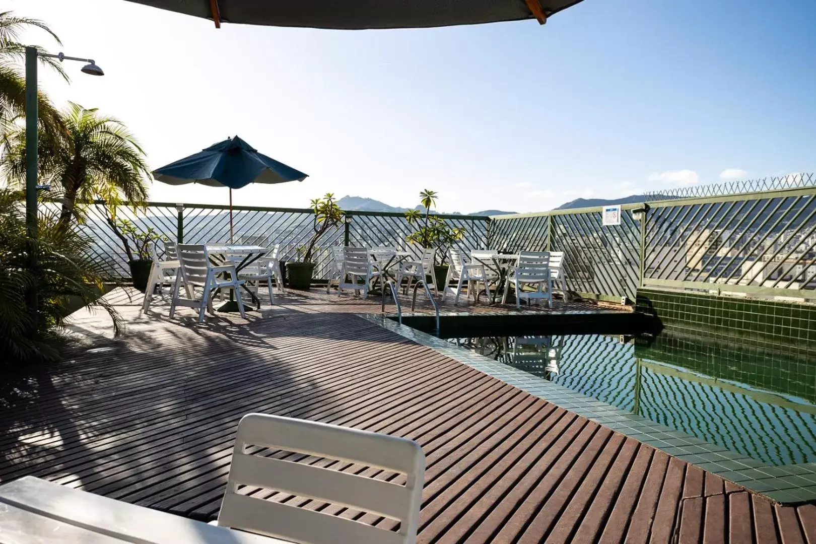 Pool view in Dayrell Hotel e Centro de Convenções Pool view in Dayrell Hotel e Centro de Convenções