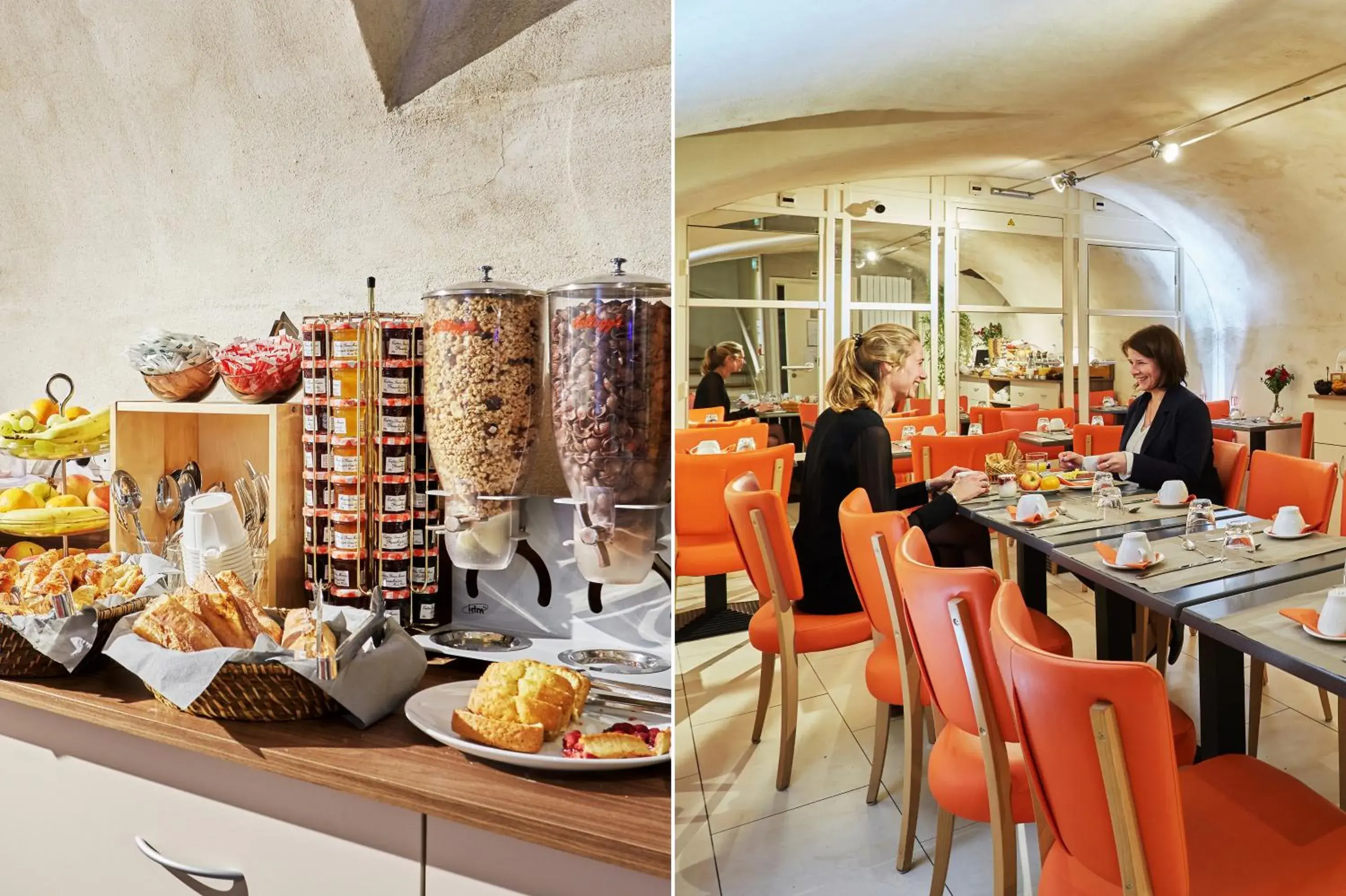 Breakfast, Restaurant/Places to Eat in Hôtel Le Relais Saint Charles