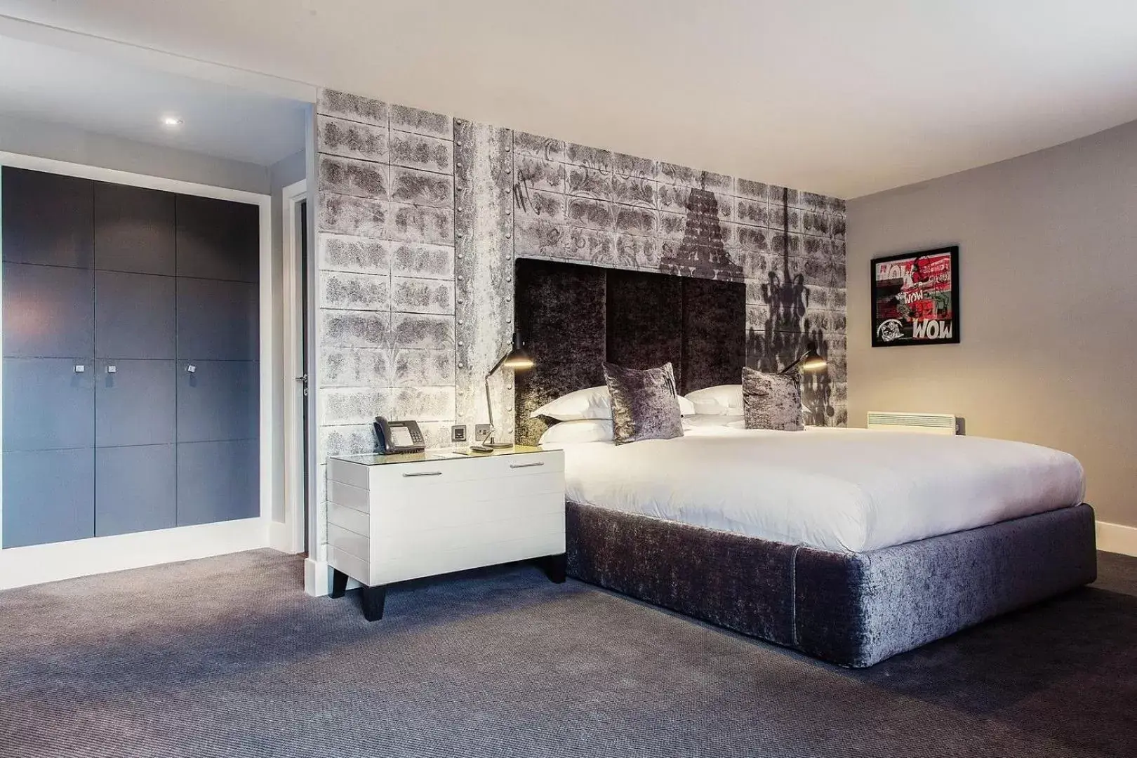 Bed in Malmaison Edinburgh