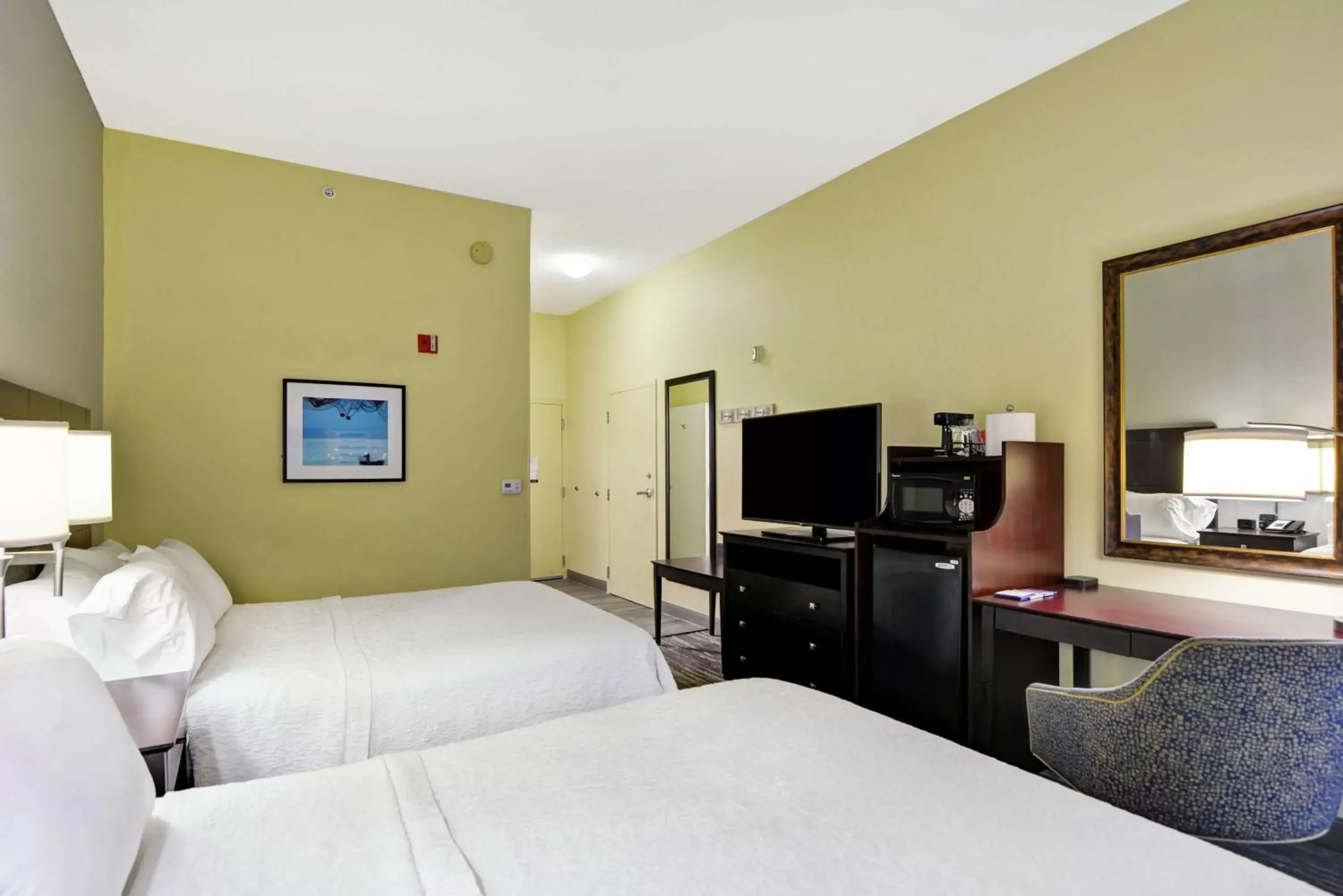 Bedroom, Bed in Hampton Inn Jacksonville Ponte Vedra
