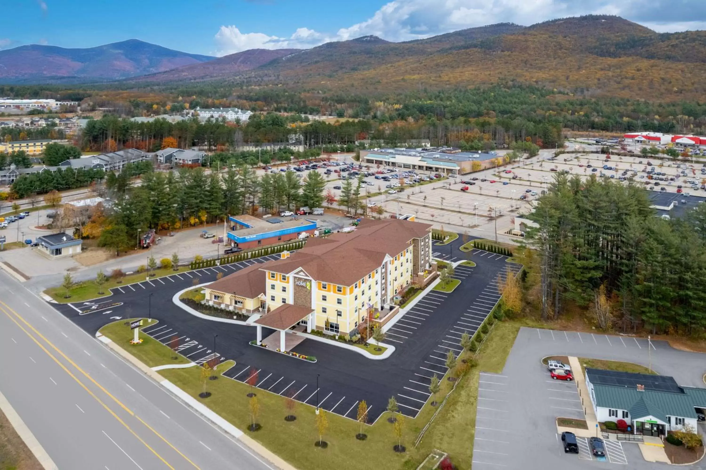 Property building, Bird's-eye View in Home2 Suites By Hilton North Conway, NH