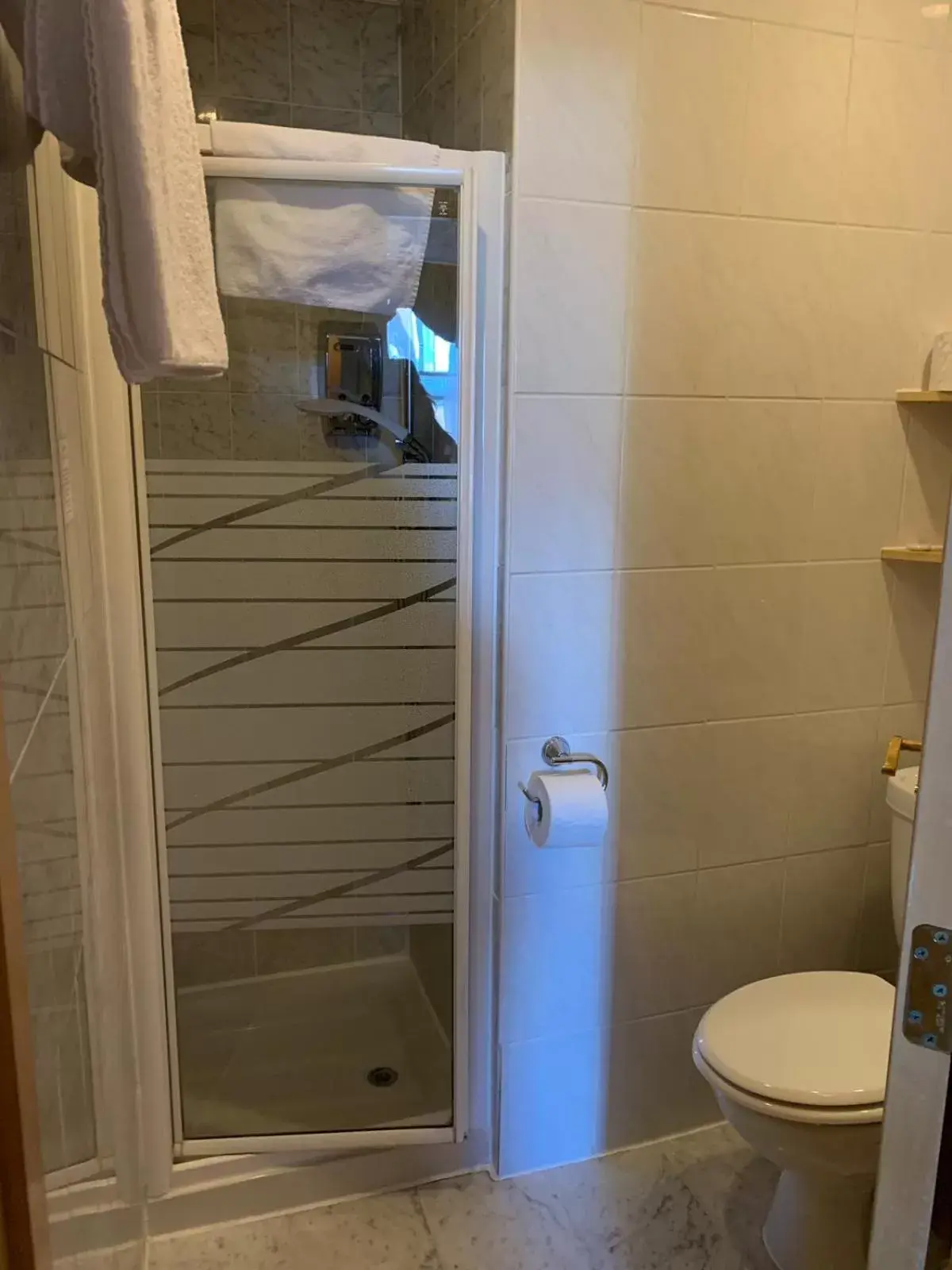 Bathroom in Troy Hotel