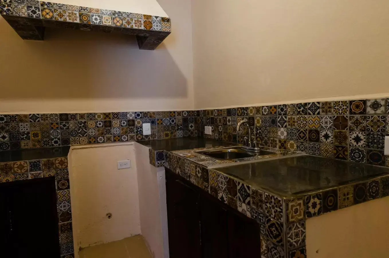 Kitchen or kitchenette, Bathroom in Posada Camino de Allende