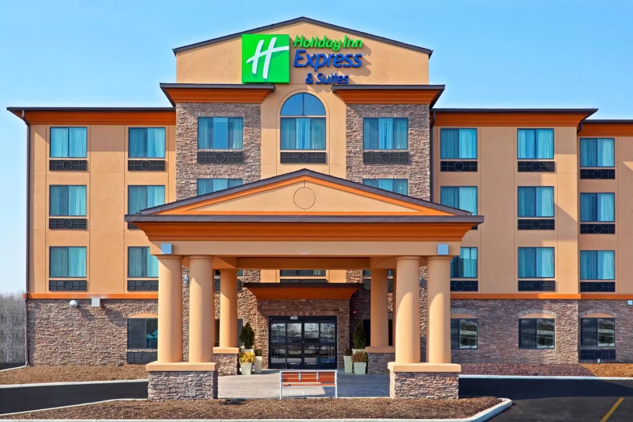 Property Building in Holiday Inn Express Hotel & Suites Syracuse North Airport Area, an IHG Hotel
