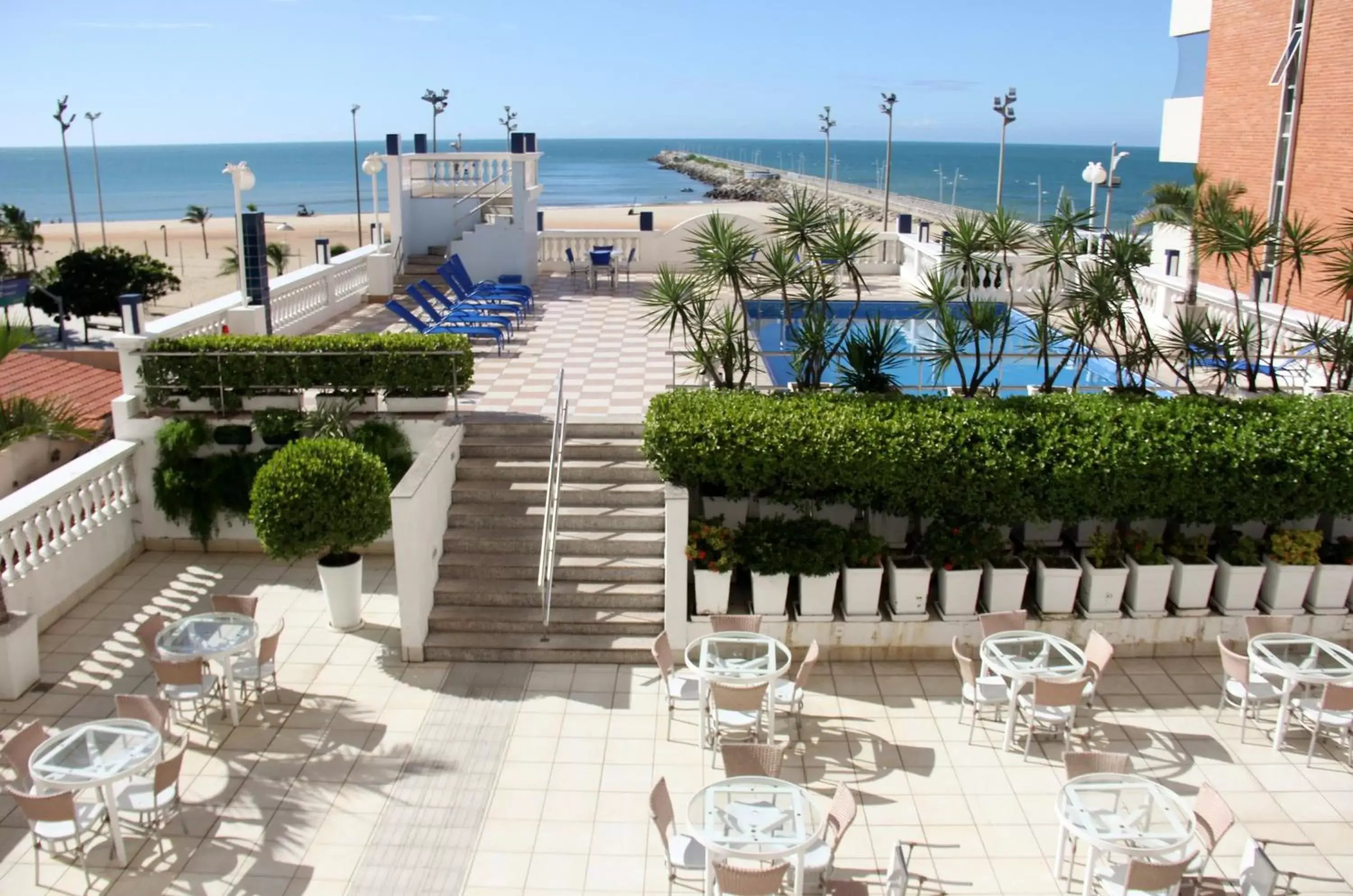 Pool View in Hotel Sonata de Iracema