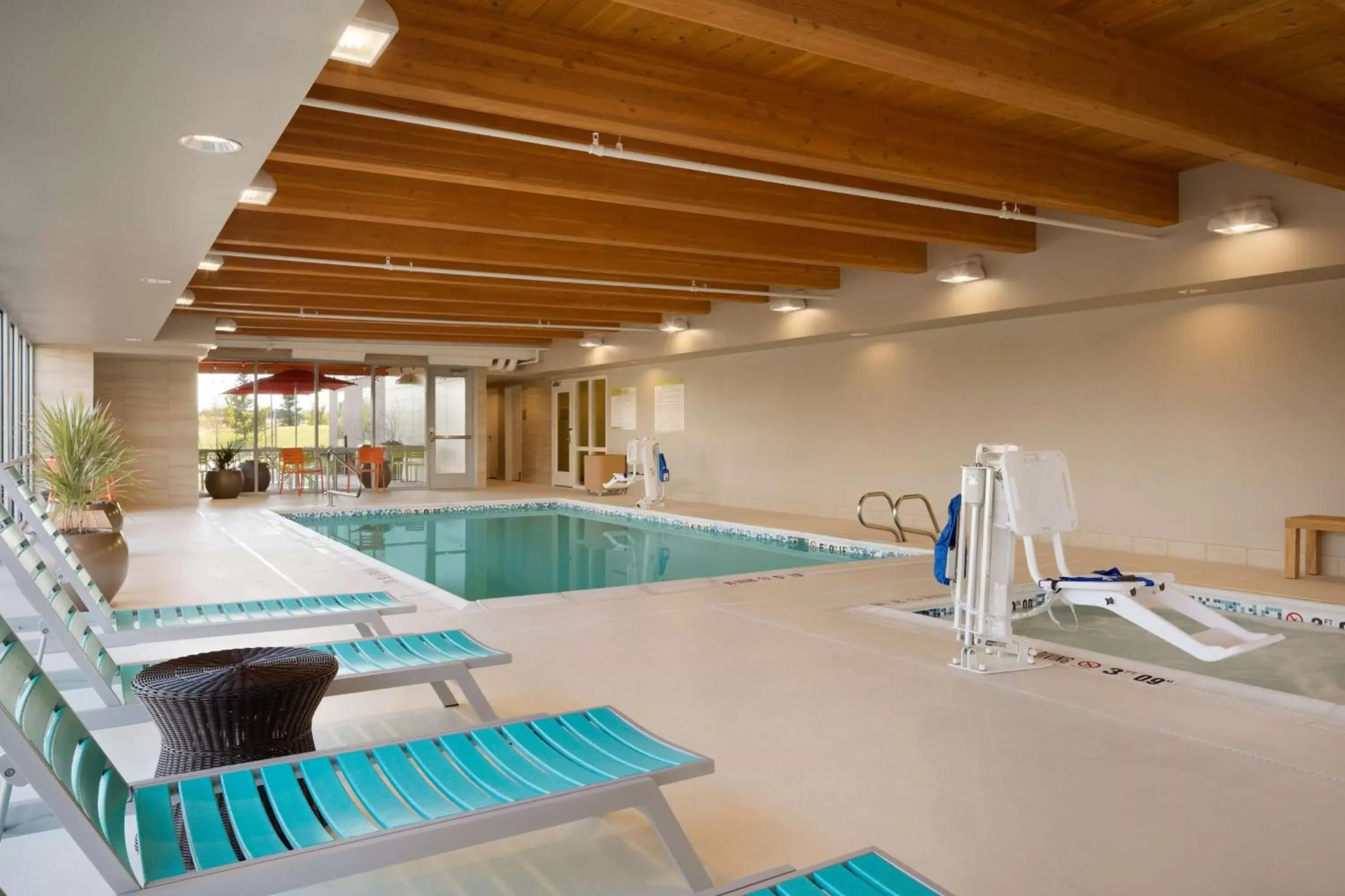 Pool view, Swimming Pool in Home2 Suites by Hilton Idaho Falls