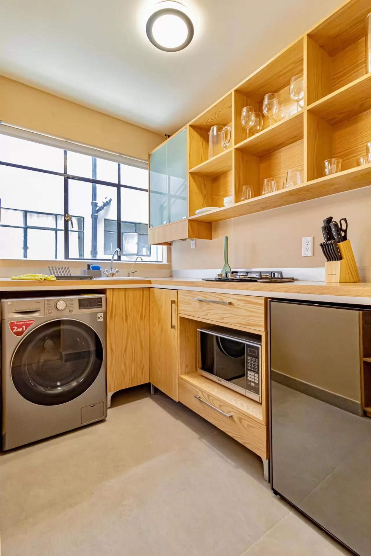 Kitchen or kitchenette in Mi Zona Lodging WTC