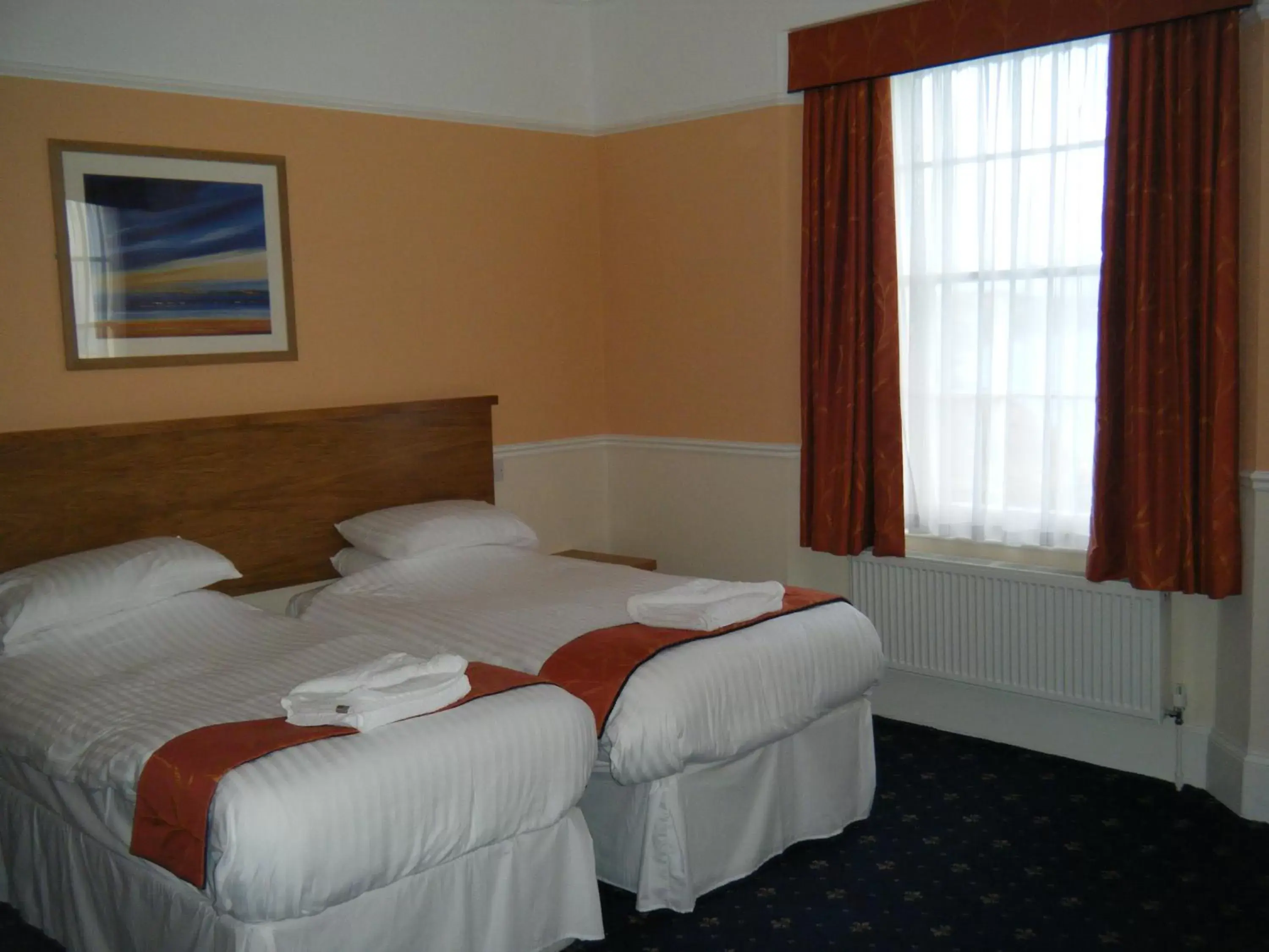 Bedroom, Bed in Babbacombe Royal Hotel and Carvery