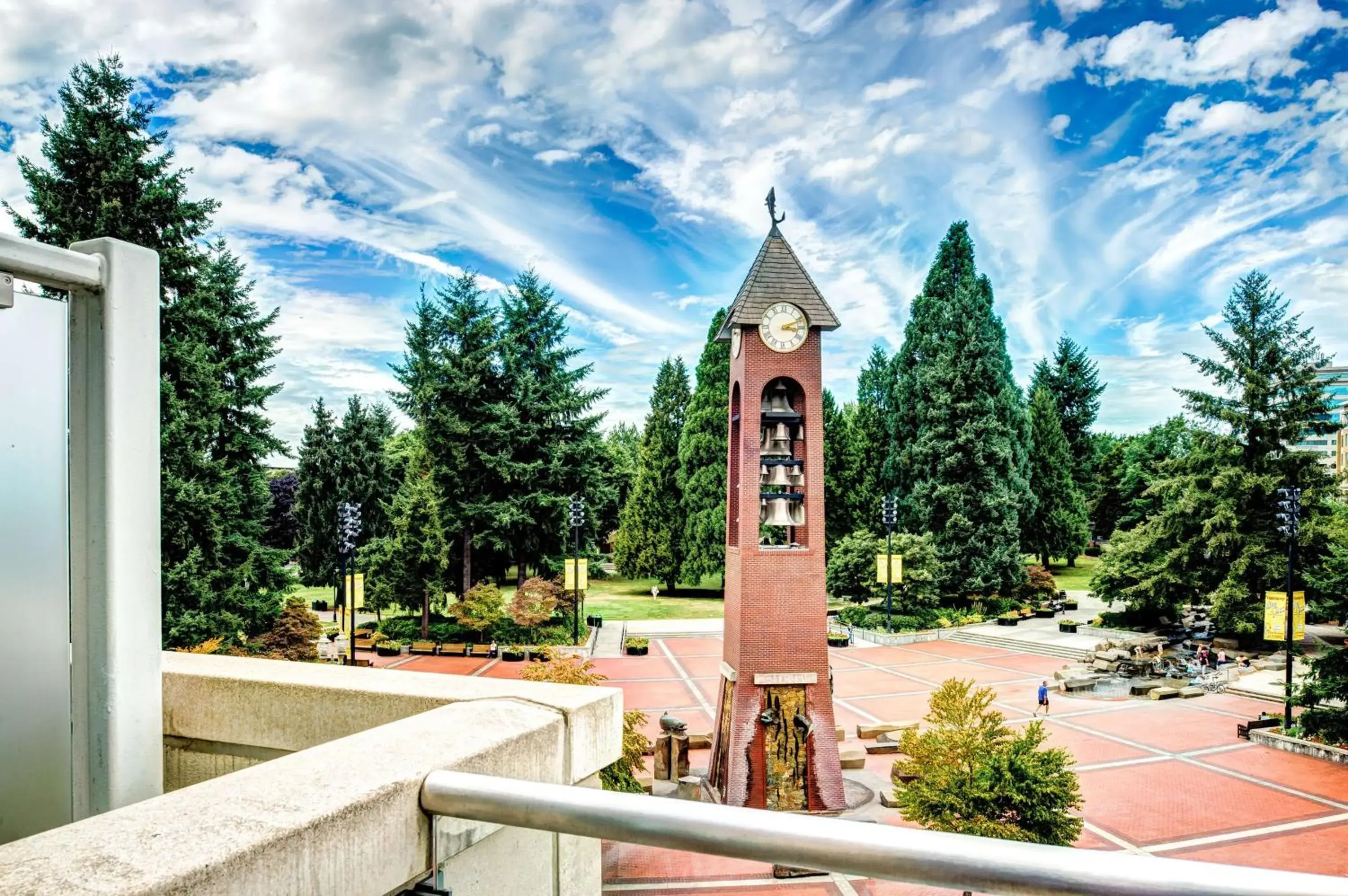 View (from property/room) in Hilton Vancouver Washington