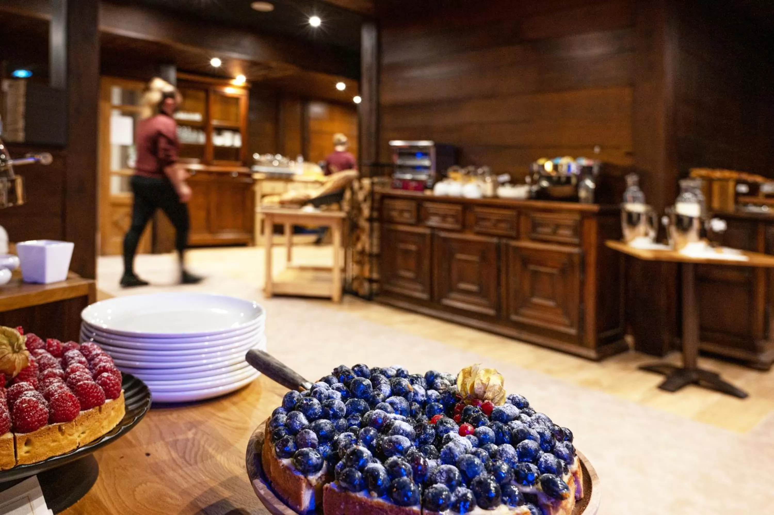 Buffet breakfast in Hôtel Le Levanna by Les Etincelles