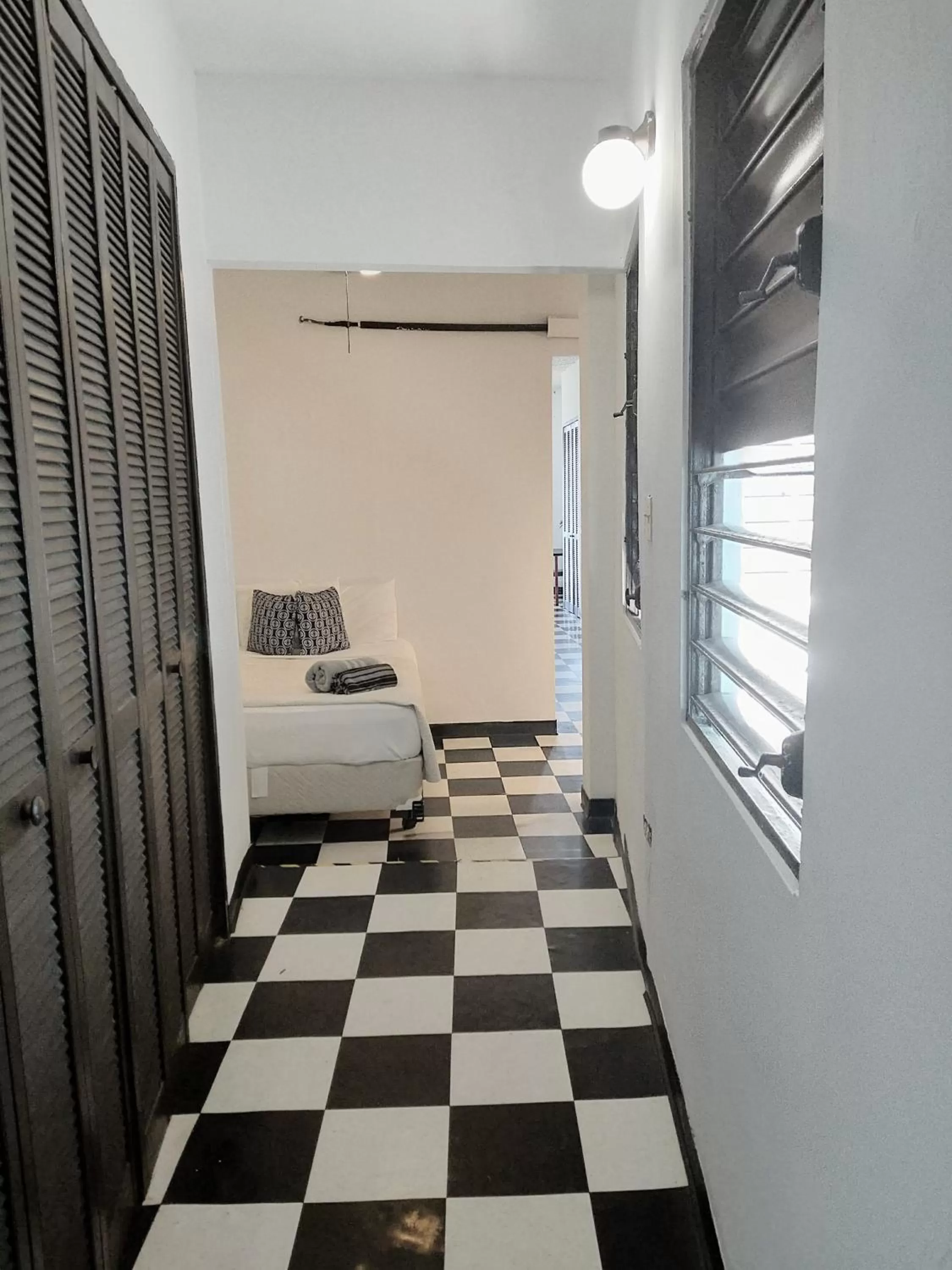 Bed in La Capitana Old San Juan Building