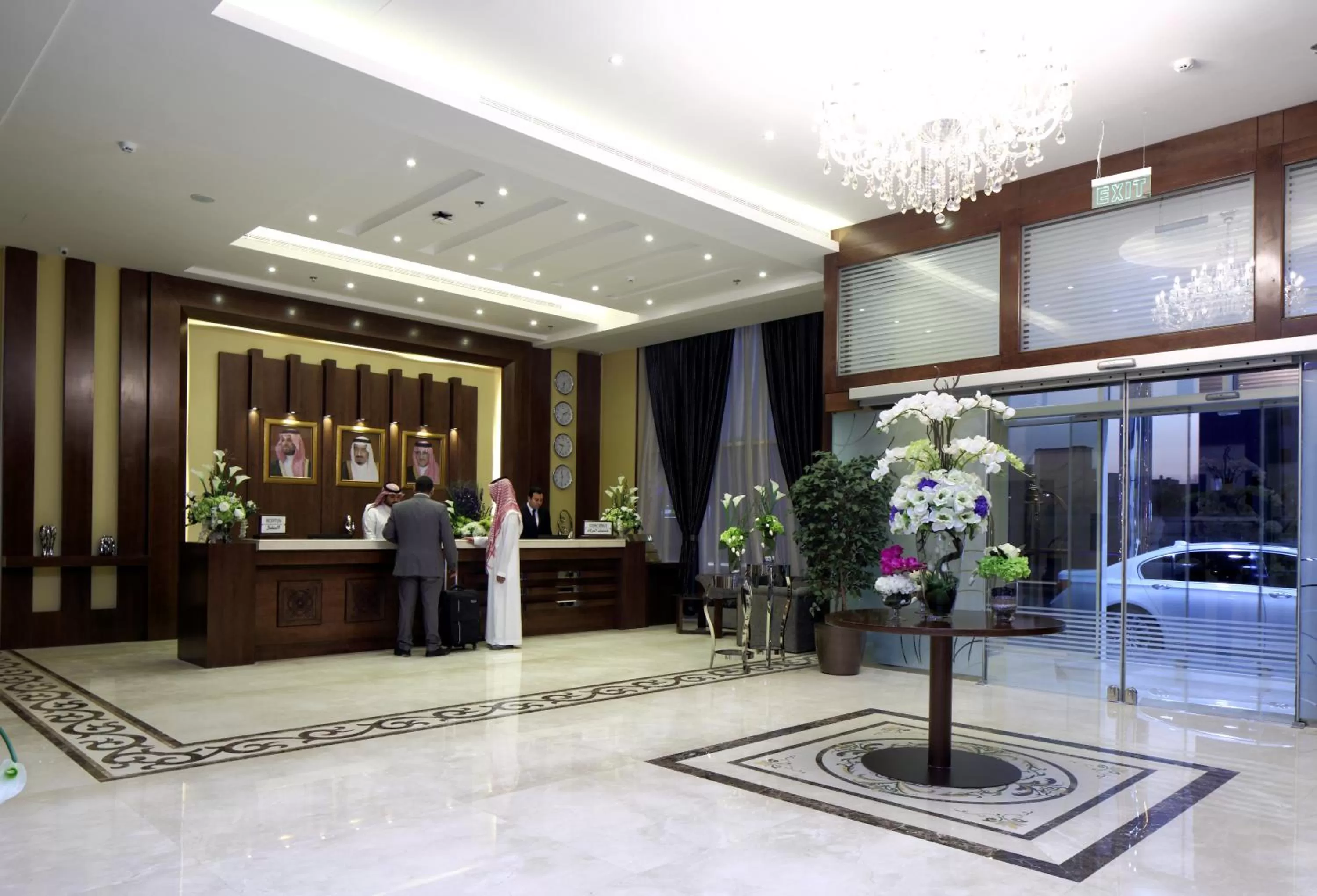 Lobby or reception in Swiss Flora Royal Hotel Riyadh