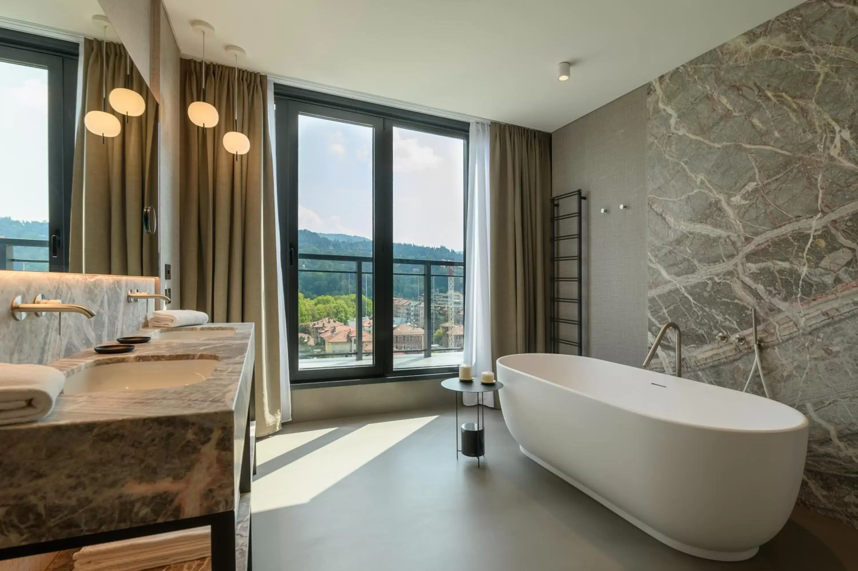 View (from property/room), Bathroom in DUPARC Contemporary Suites