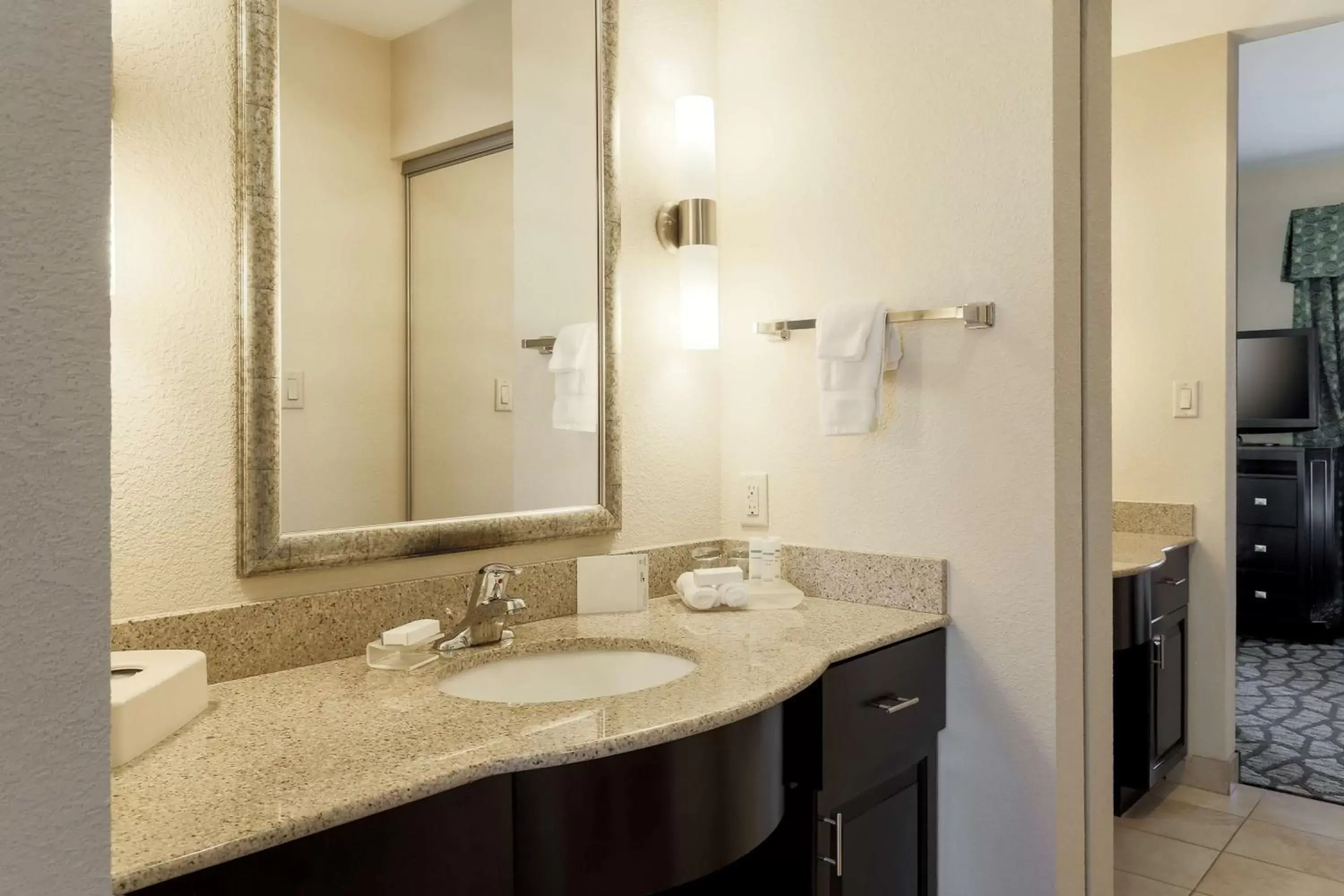 Bathroom in Homewood Suites by Hilton Lawton