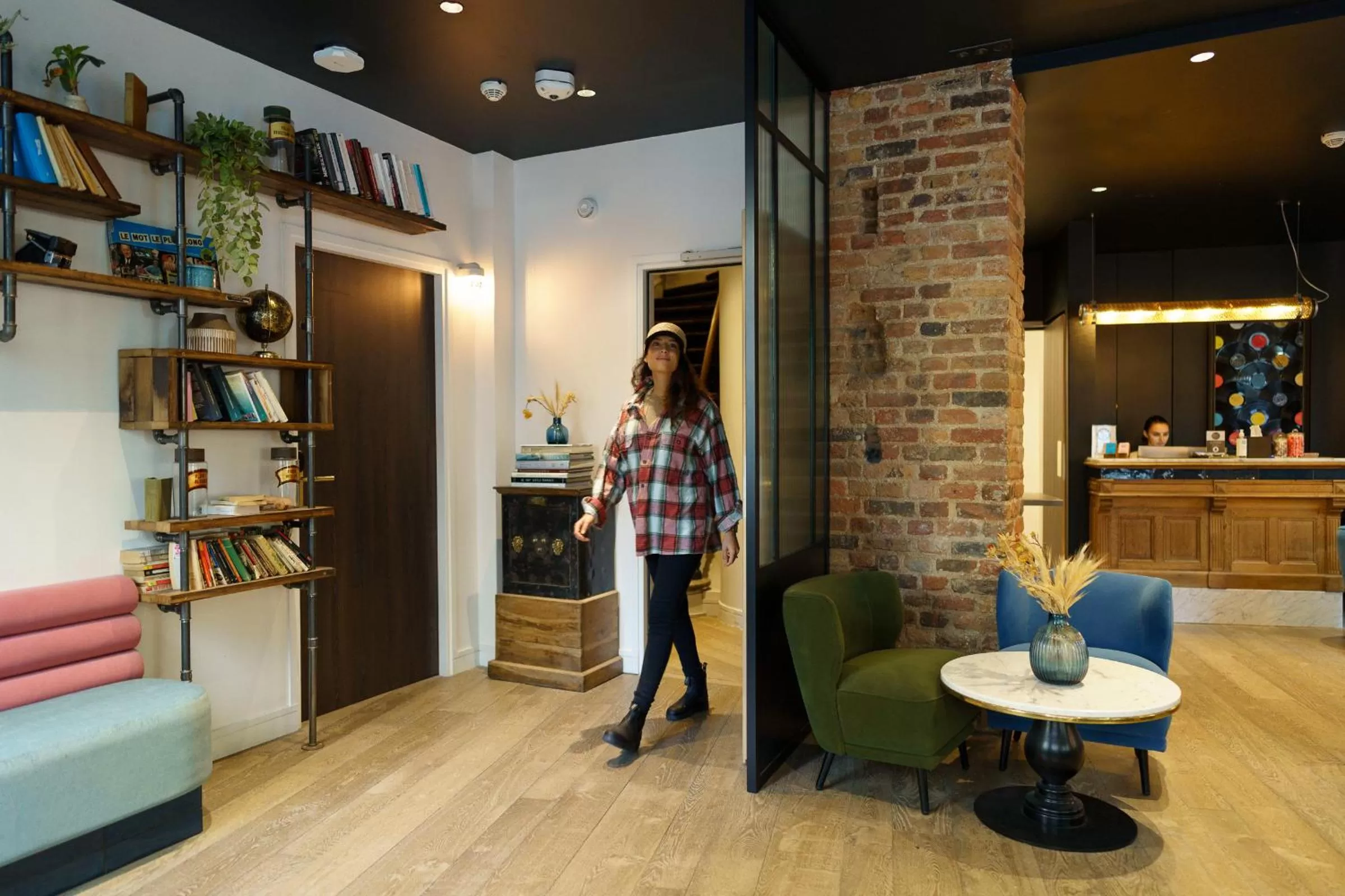 Lobby or reception in Hotel Bridget