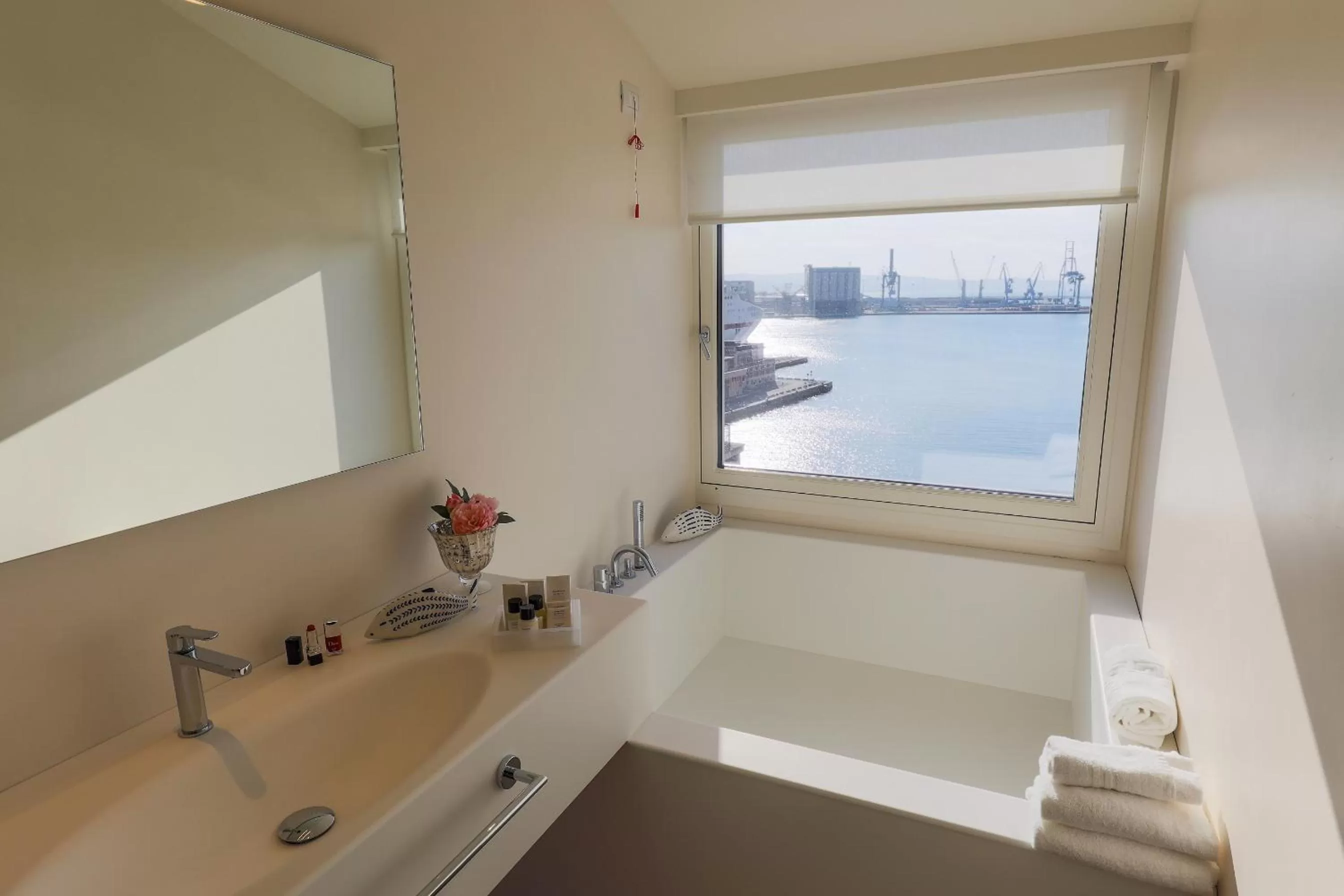 Bathroom in Grand Hotel Palace