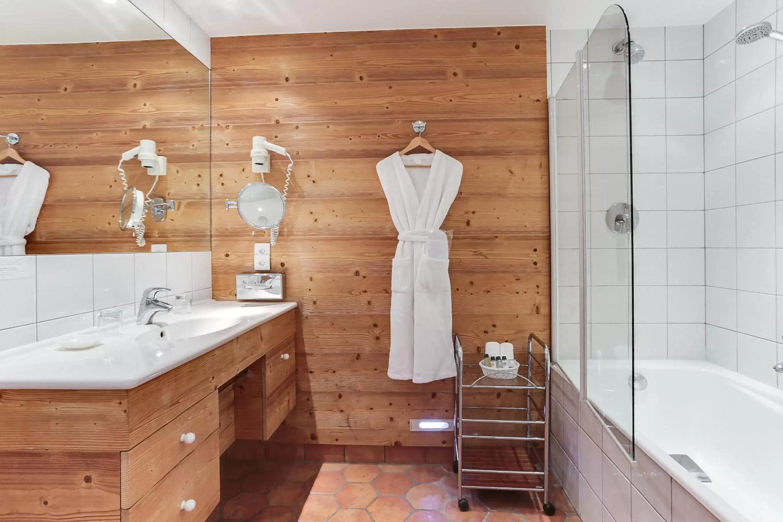 Bathroom in La Verniaz et ses Chalets