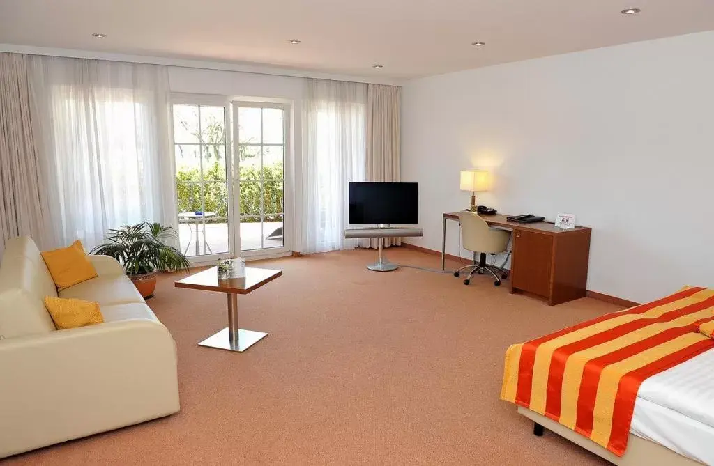 TV/Entertainment Center in Hotel Plattenwirt