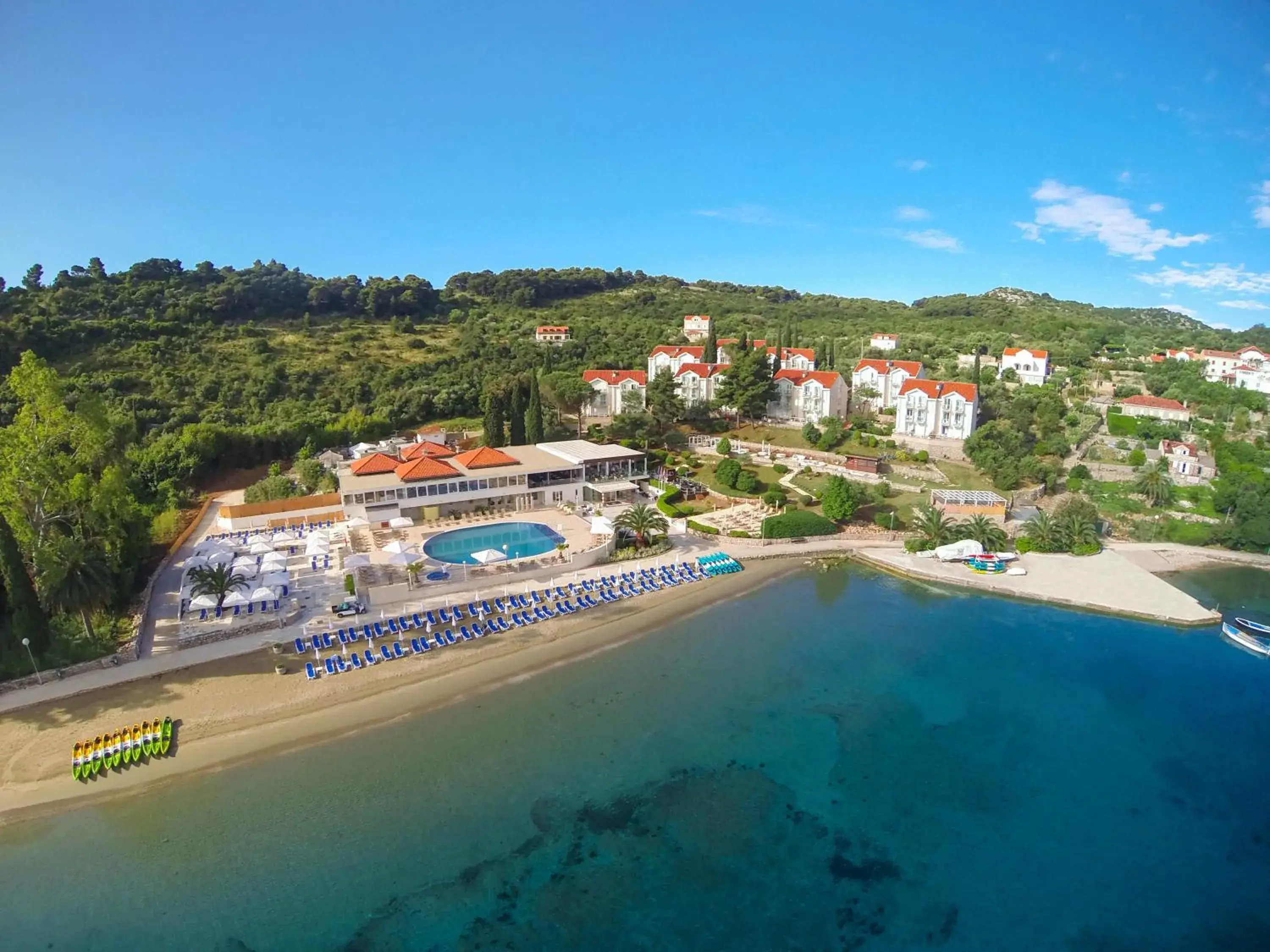 Bird's eye view, Bird's-eye View in TUI Blue Kalamota Island