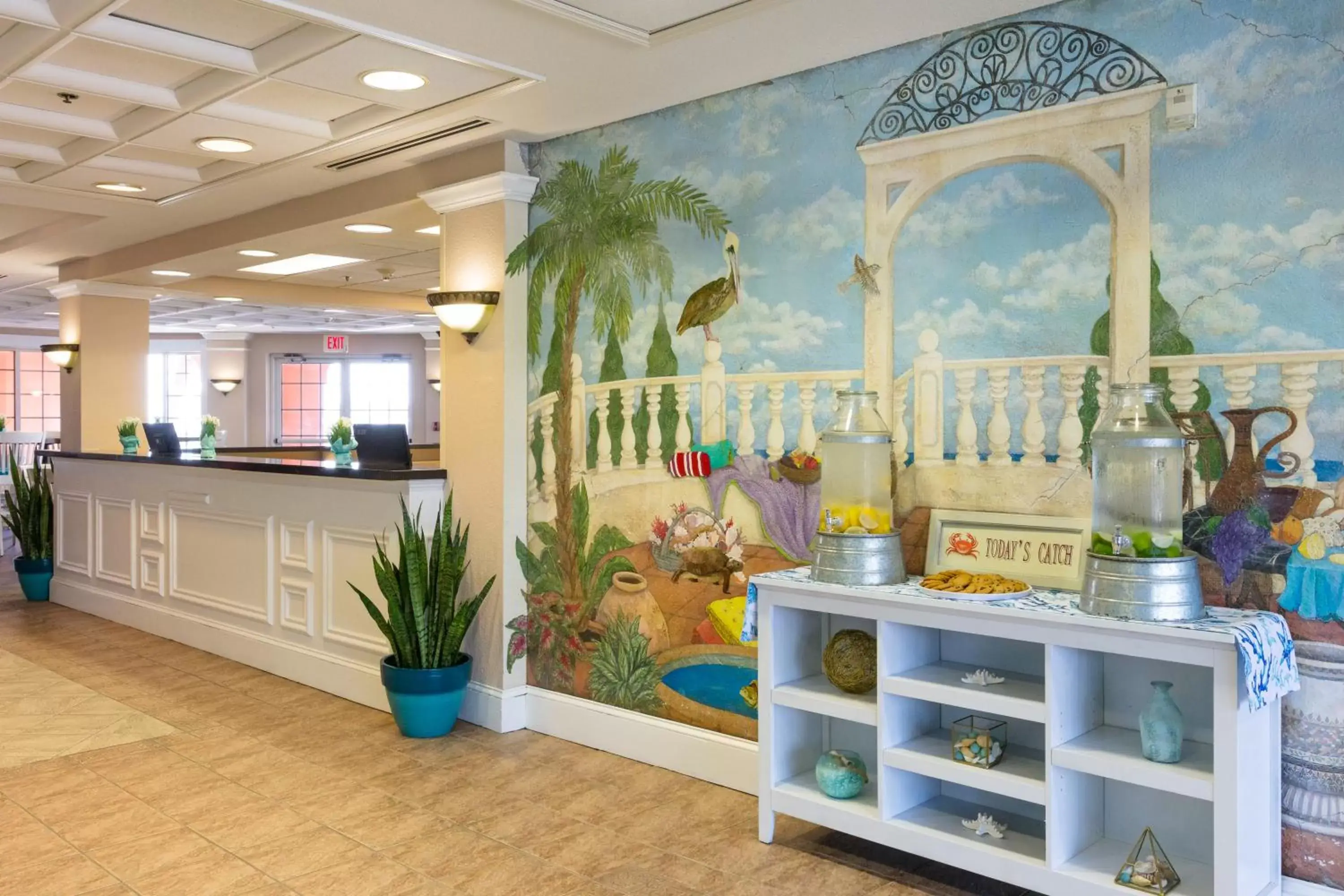 Lobby or reception in Amelia Hotel at the Beach