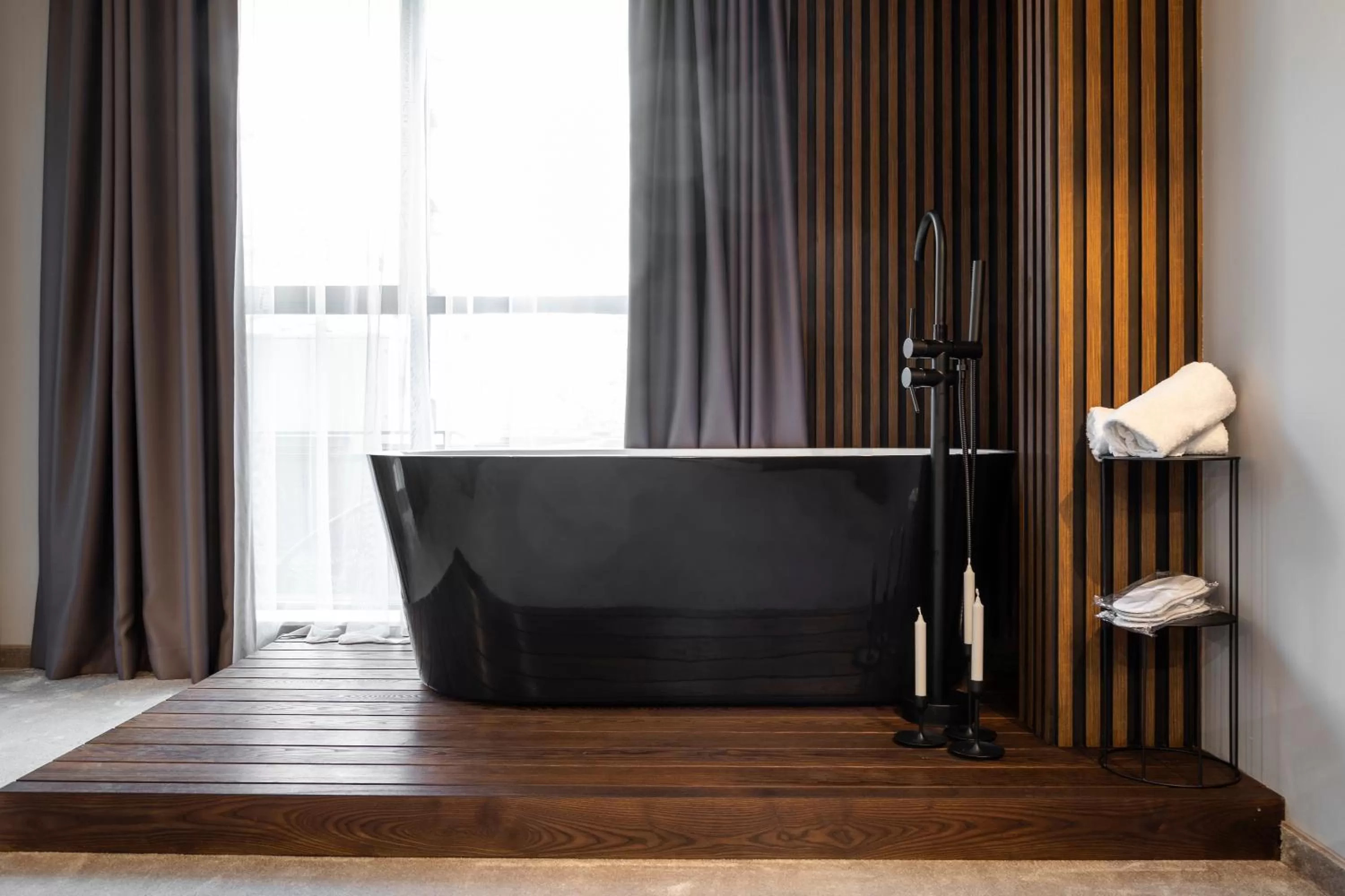 Bath in Abrazo Sofia Hotel by HMG