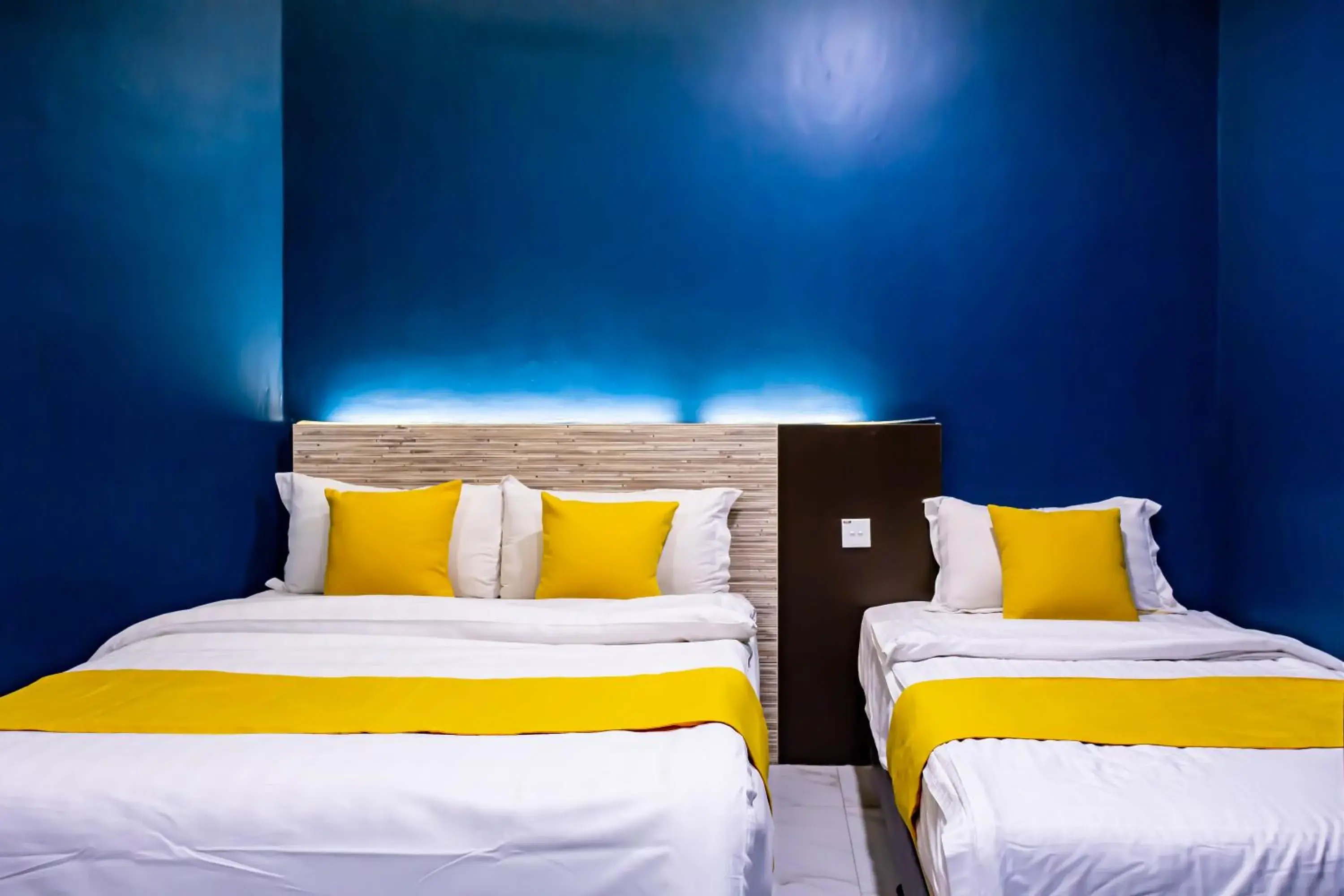 Bed in BEEZ Hotel Kuala Lumpur