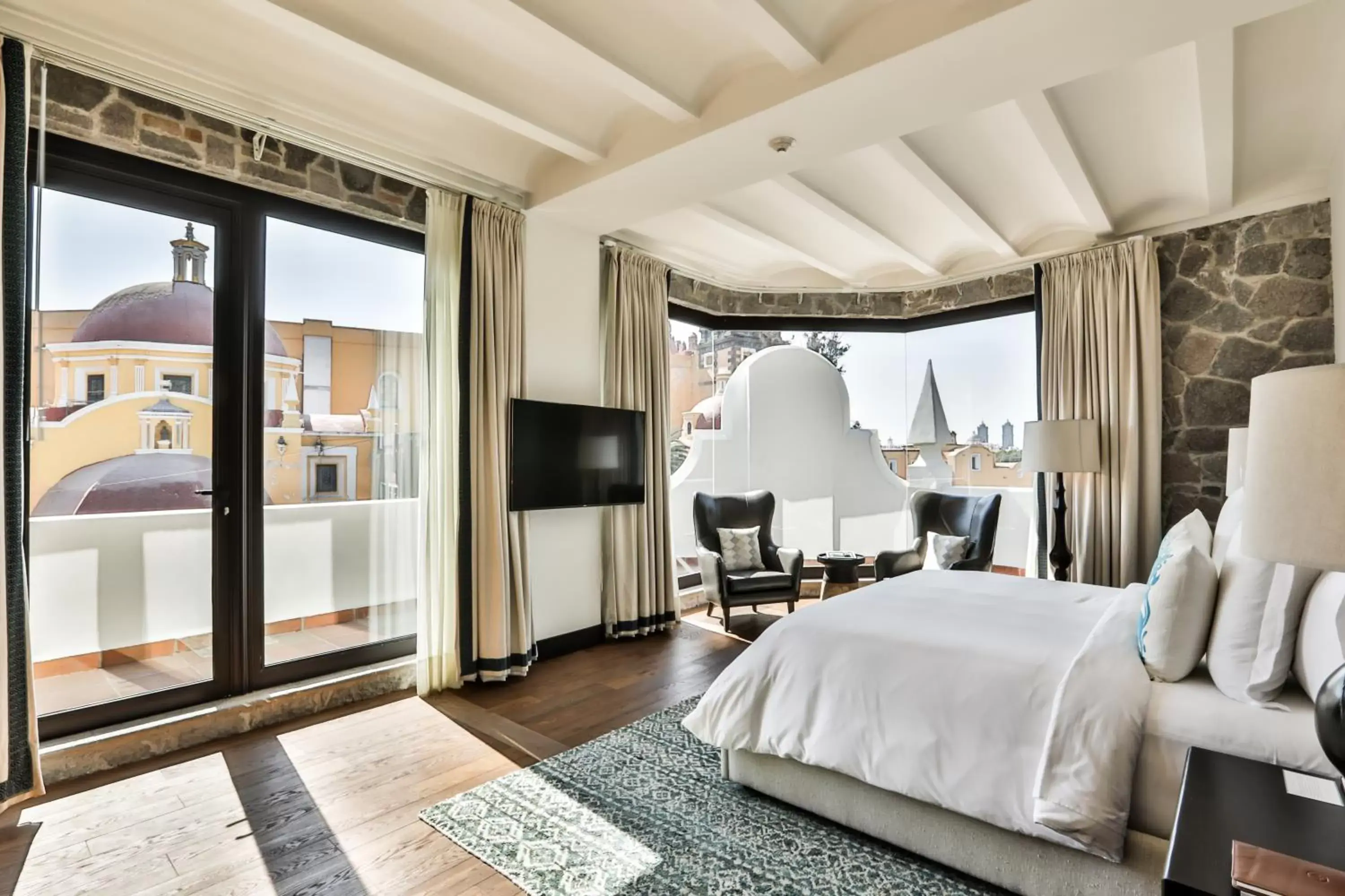 Bedroom in Banyan Tree Puebla