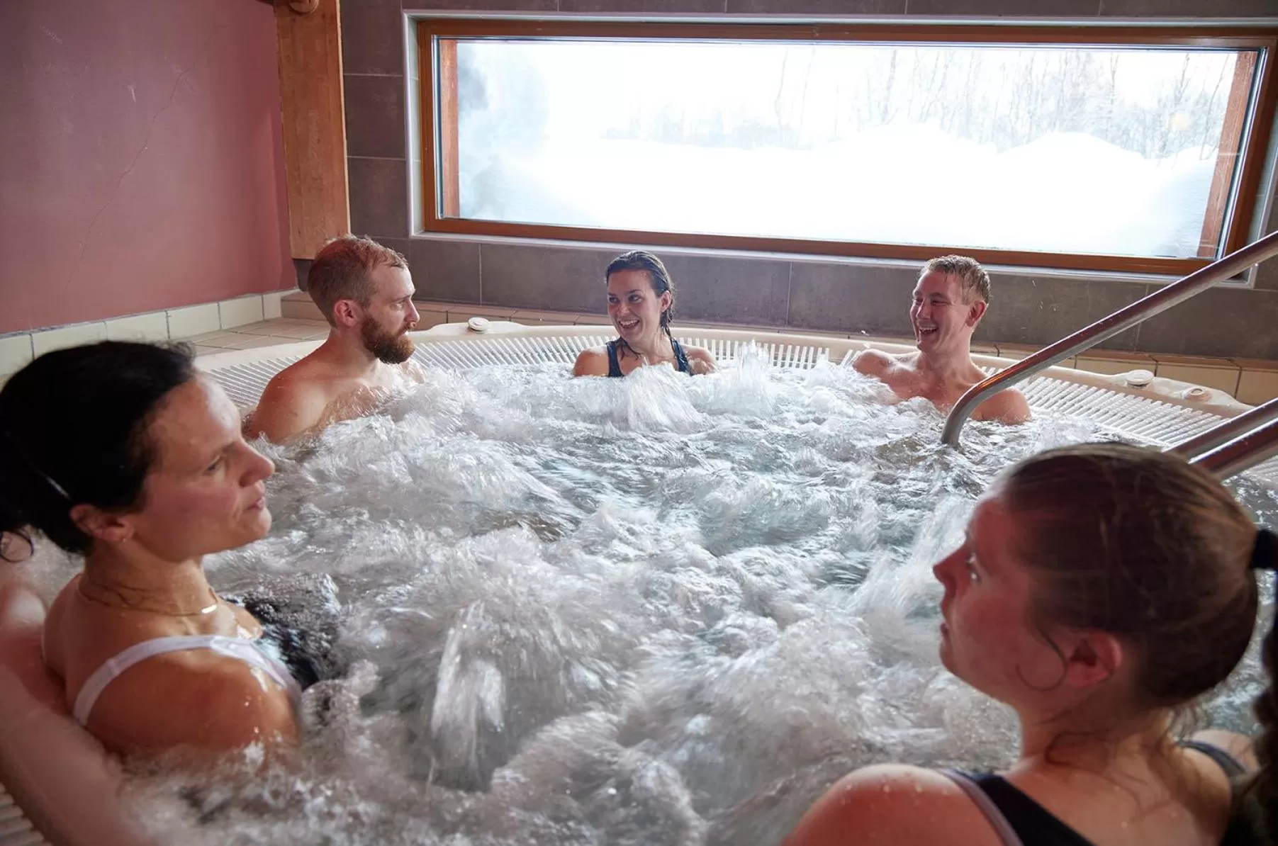 Hot Tub in Unicare Røros Gjesteovernatting