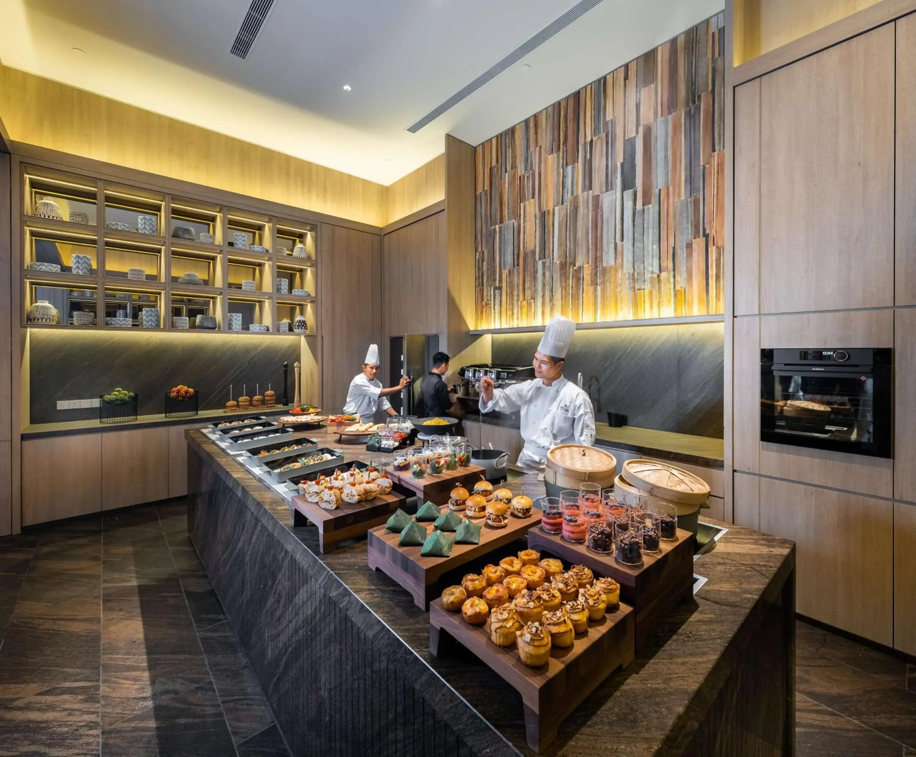 Dining area in Hilton Kuala Lumpur