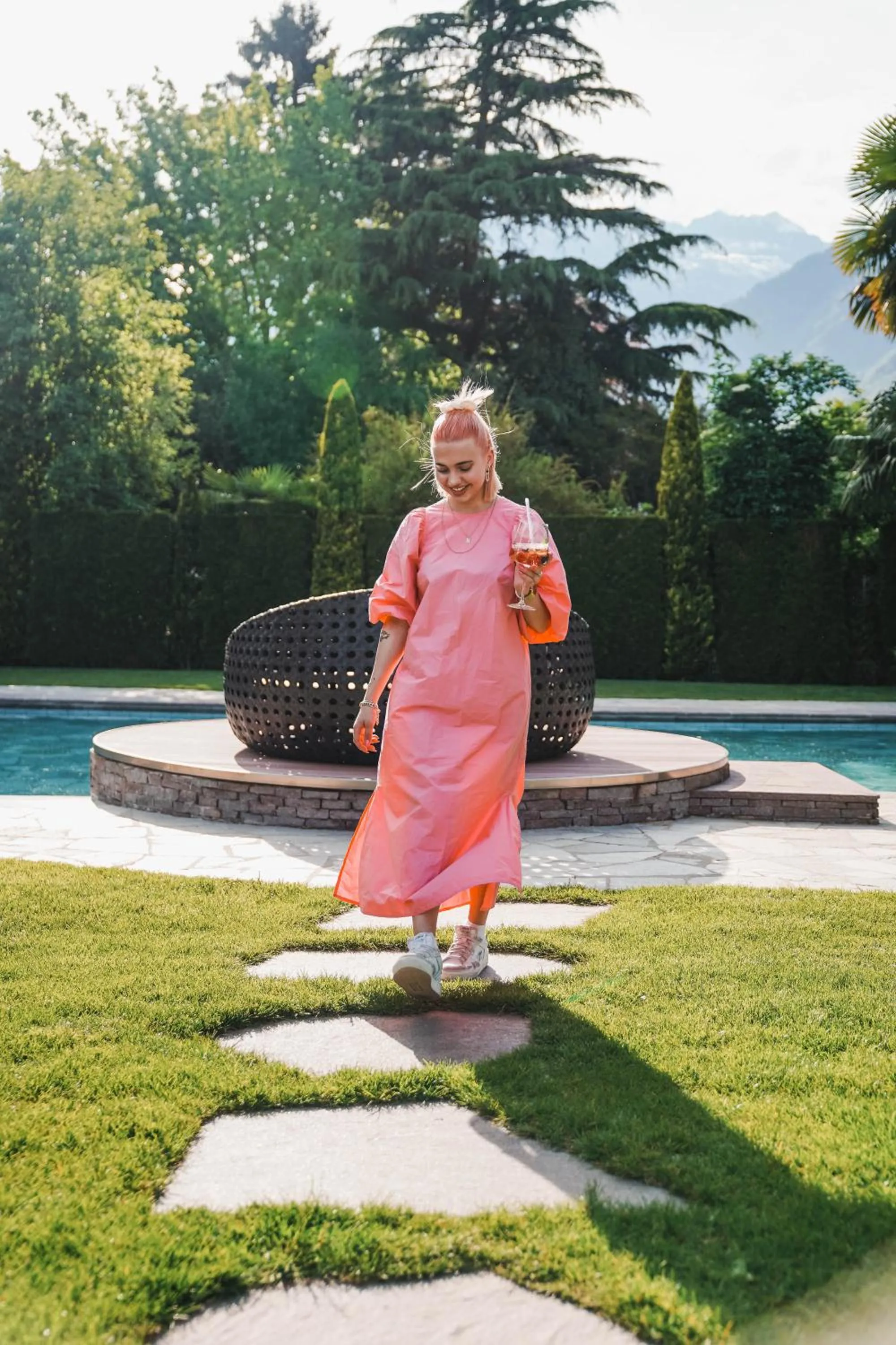 Garden in Hotel Das Dorner