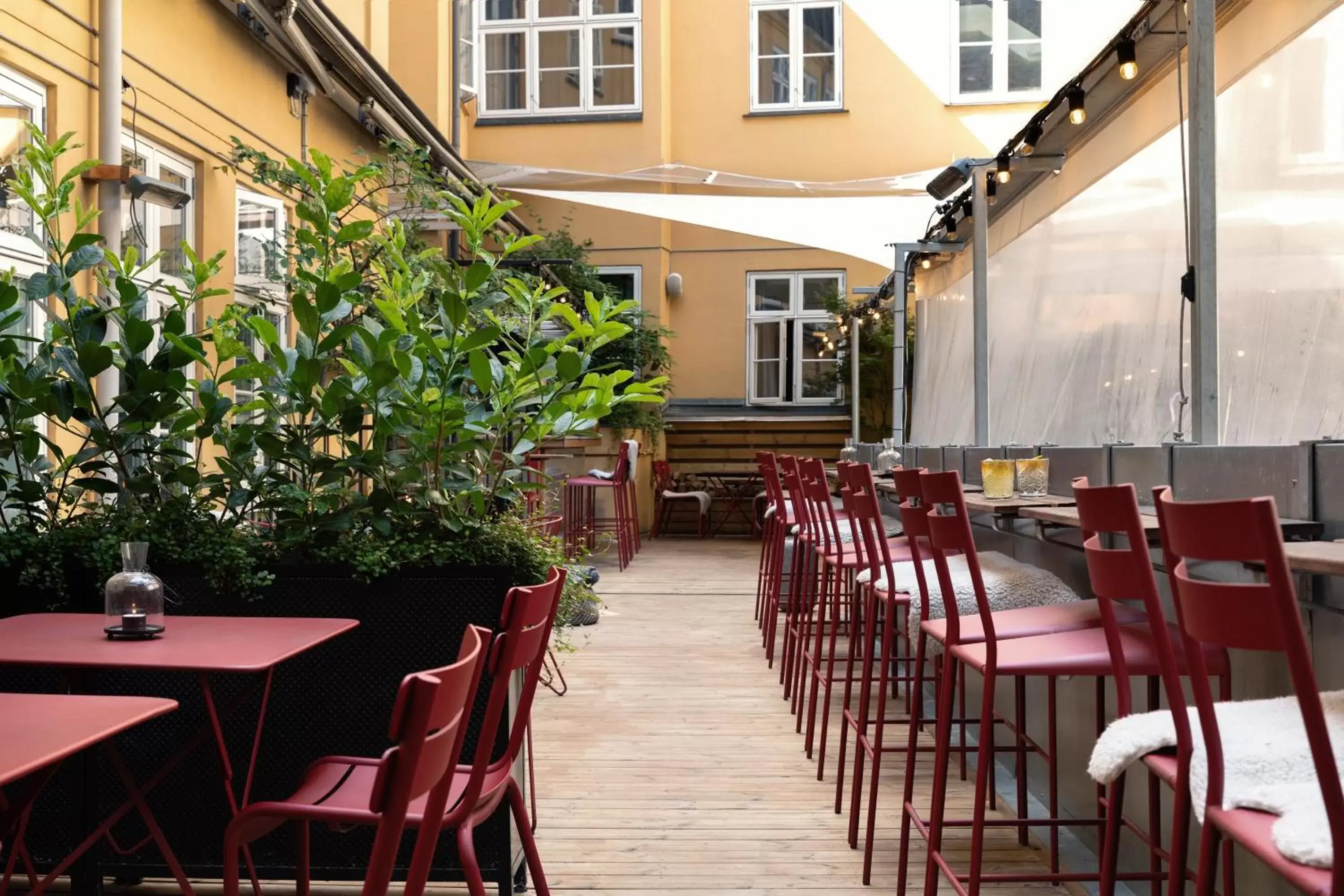 Balcony/Terrace, Restaurant/Places to Eat in Hotel SP34 by Brøchner Hotels