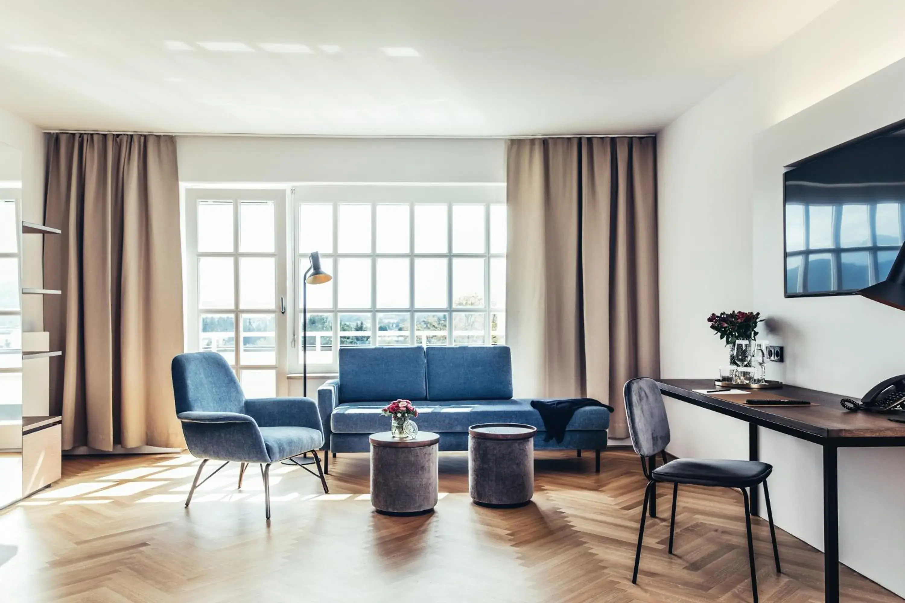 Living room, Seating Area in Hotel Dermuth Klagenfurt